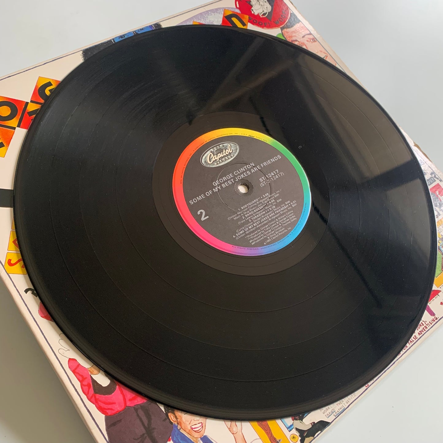 George Clinton - Some Of My Best Jokes Are Friends - LP 1985 Occasion