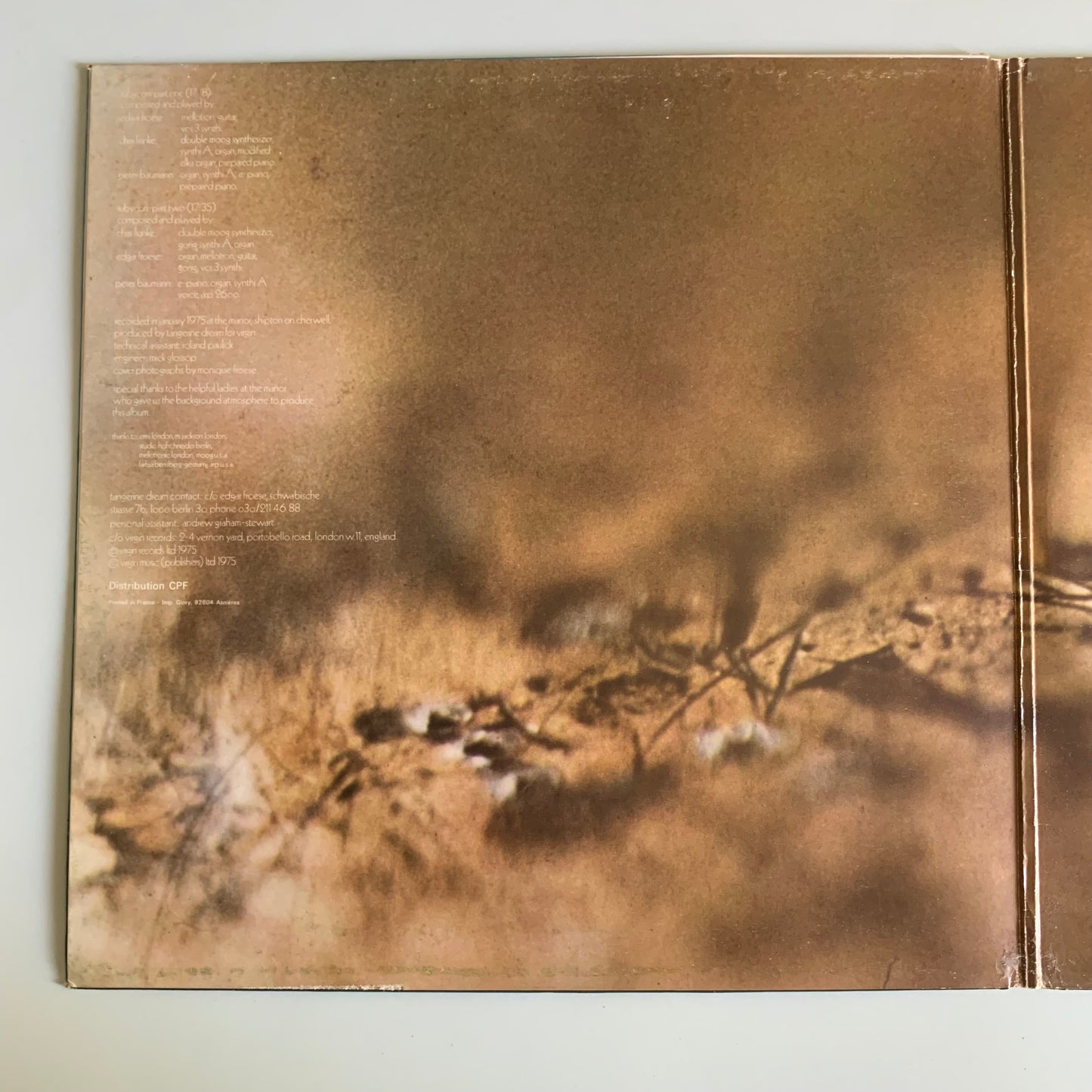 Tangerine Dream - Rubycon - LP 1975 Occasion