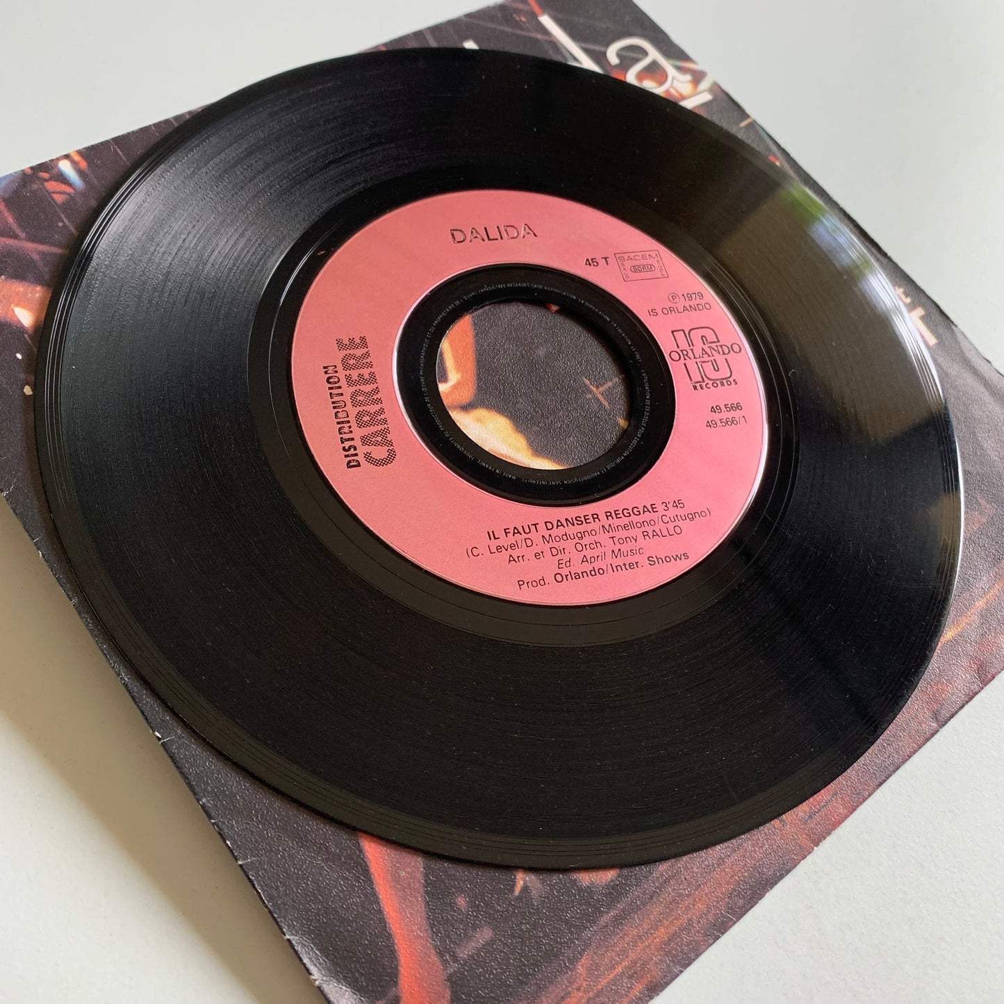Dalida - Il Faut Danser Reggae / Comme Disait Mistinguett - 1979 Occasion