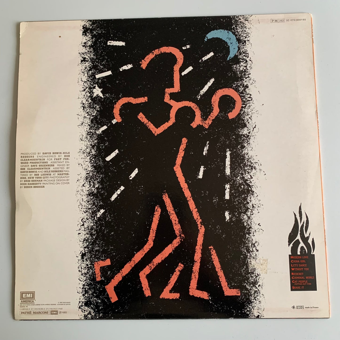 David Bowie - Let's Dance - LP 1983 Occasion