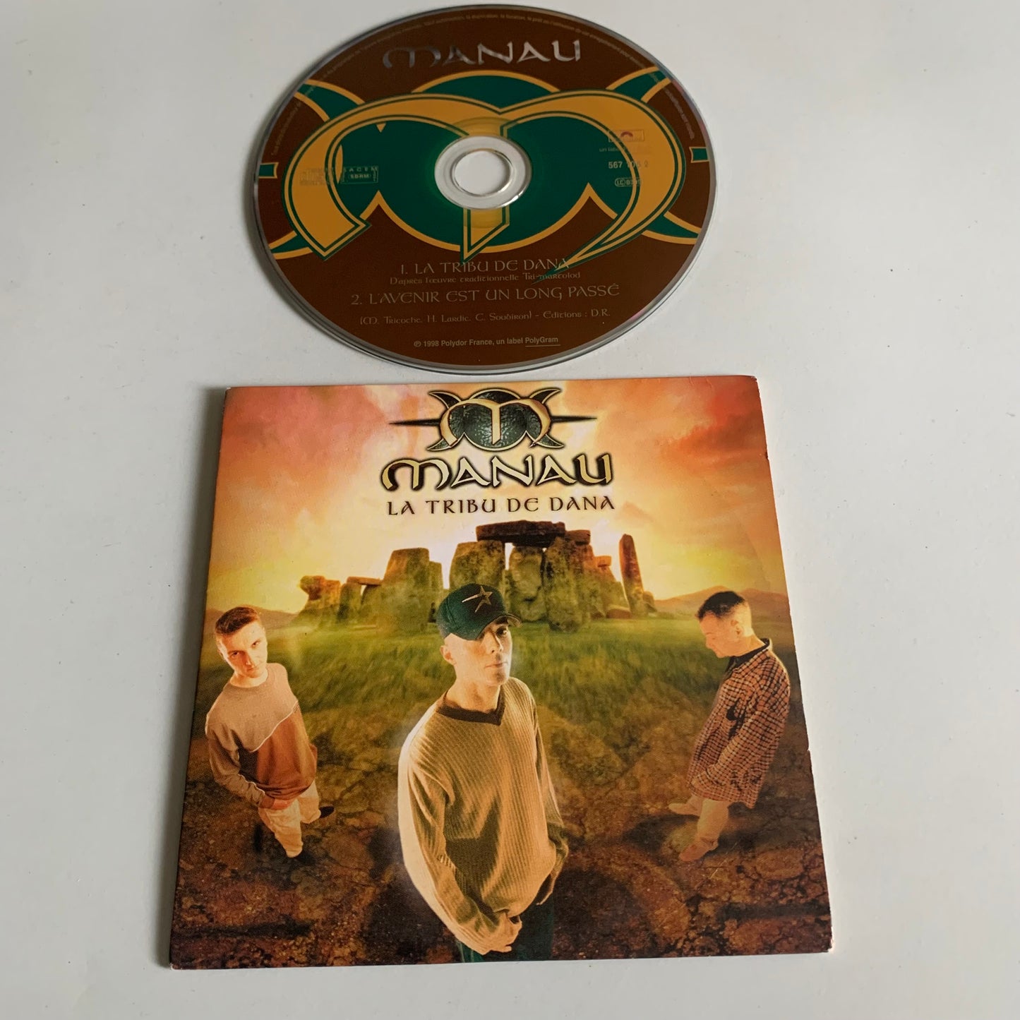 Lot CD Single - Manau - Tribu de Dana - Mais qui est la Belette - Fest Noz de Paname - L’Avenir est un long passé - Occasion