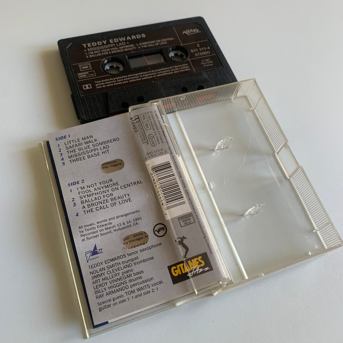 Teddy Edwards - Mississippi Lad 1991 Occasion