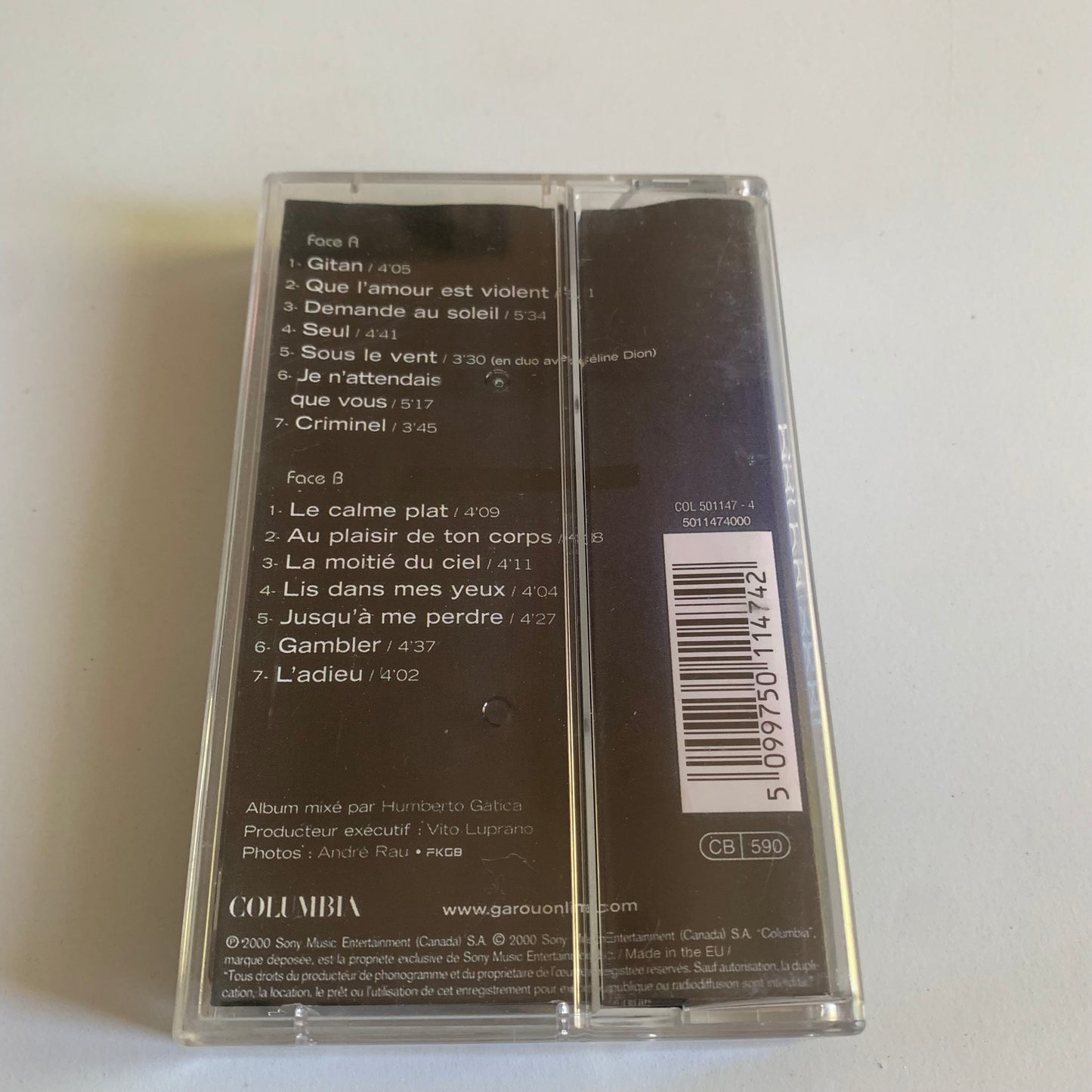 Garou - Seul - 2000 Occasion