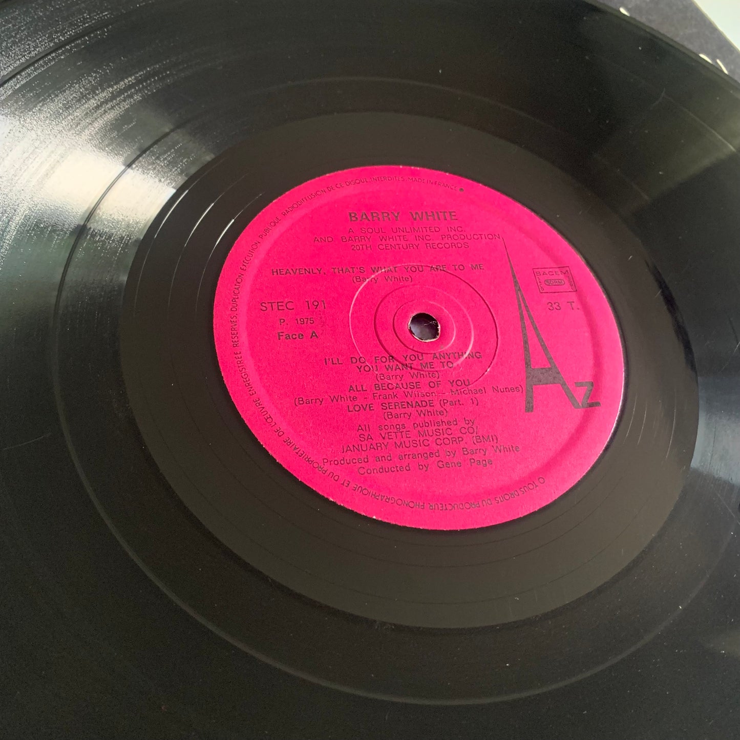 Barry White - What Am I Gonna Do With You - LP 1975 Occasion