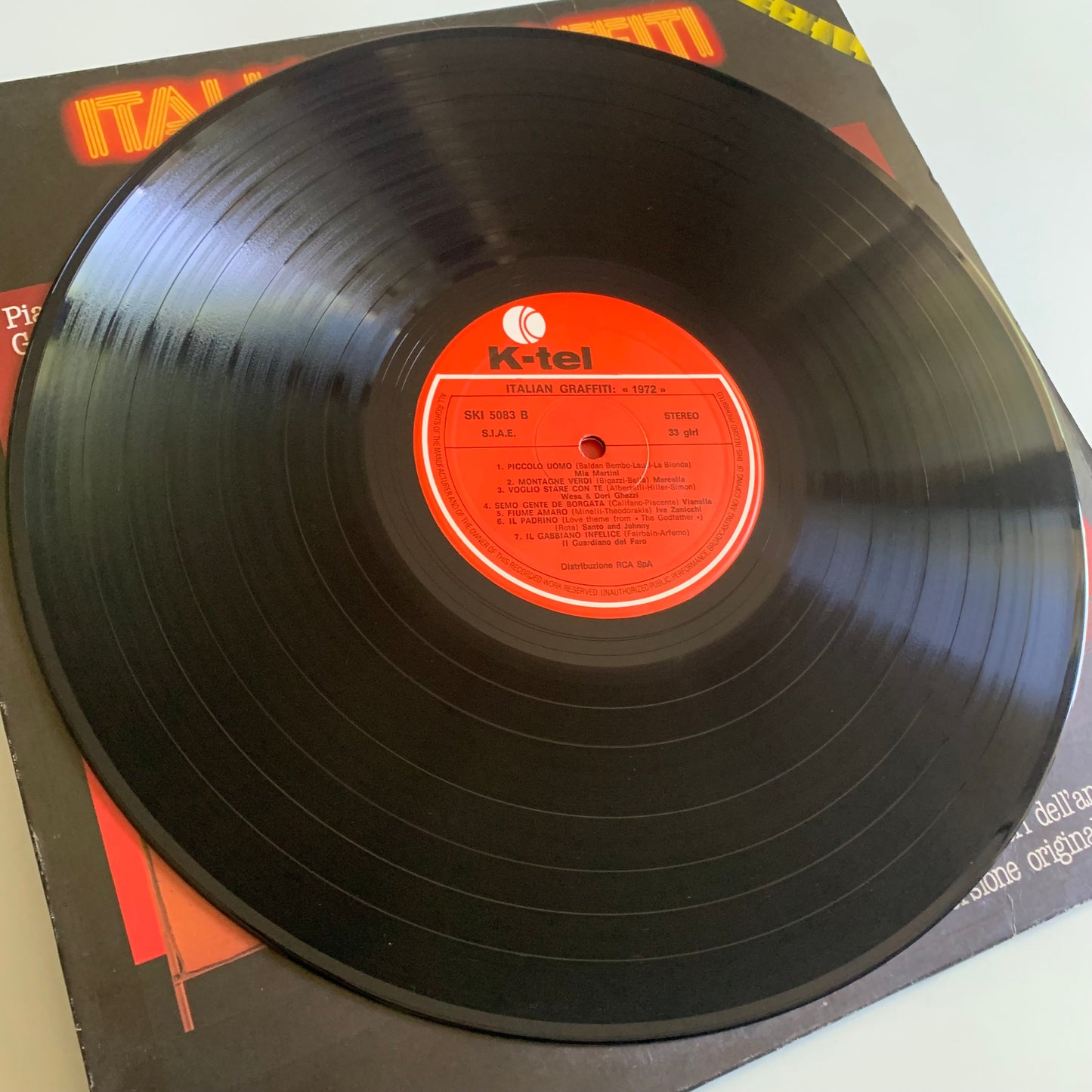 Variétés Compilation - Italian Graffiti 1972 - LP Occasion