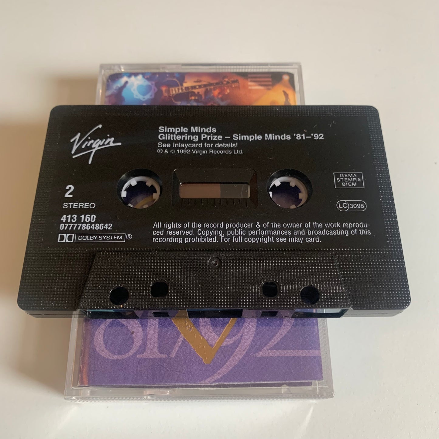 Simple Minds - Glittering Prize 81/92 - 1992 Occasion