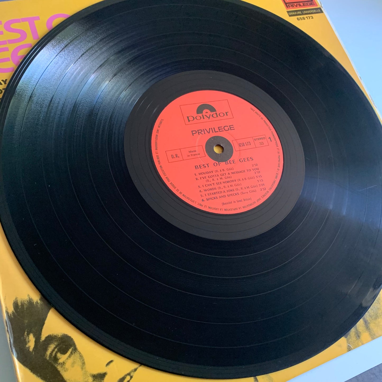 Bee Gees - Best Of Bee Gees - LP 1969 Occasion