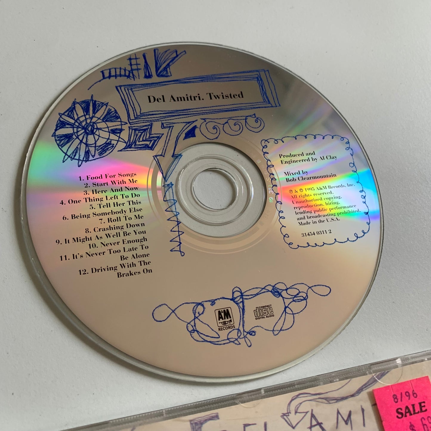 CD - Del Amitri - twisted - 1995 Occasion