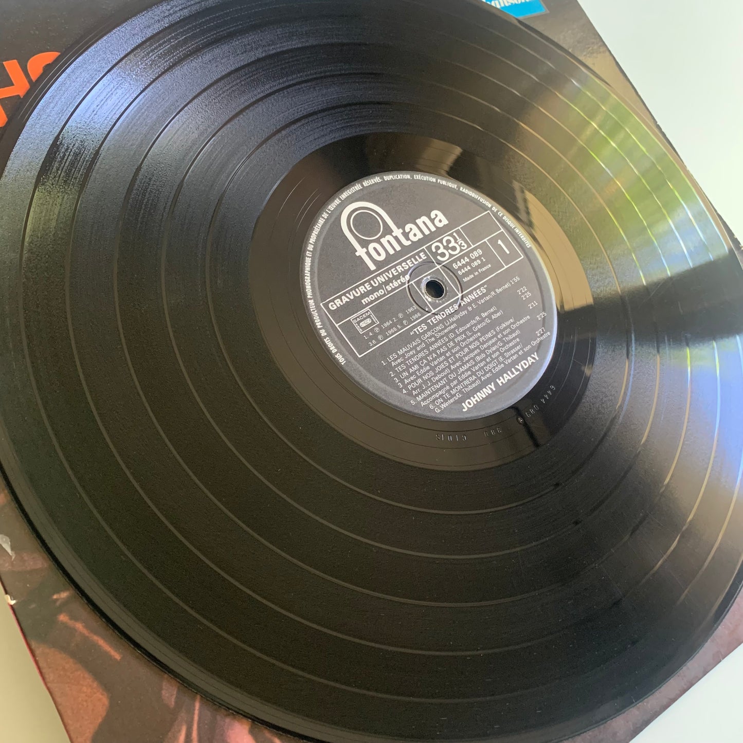 Johnny Hallyday - Tes Tendres Années - LP Occasion