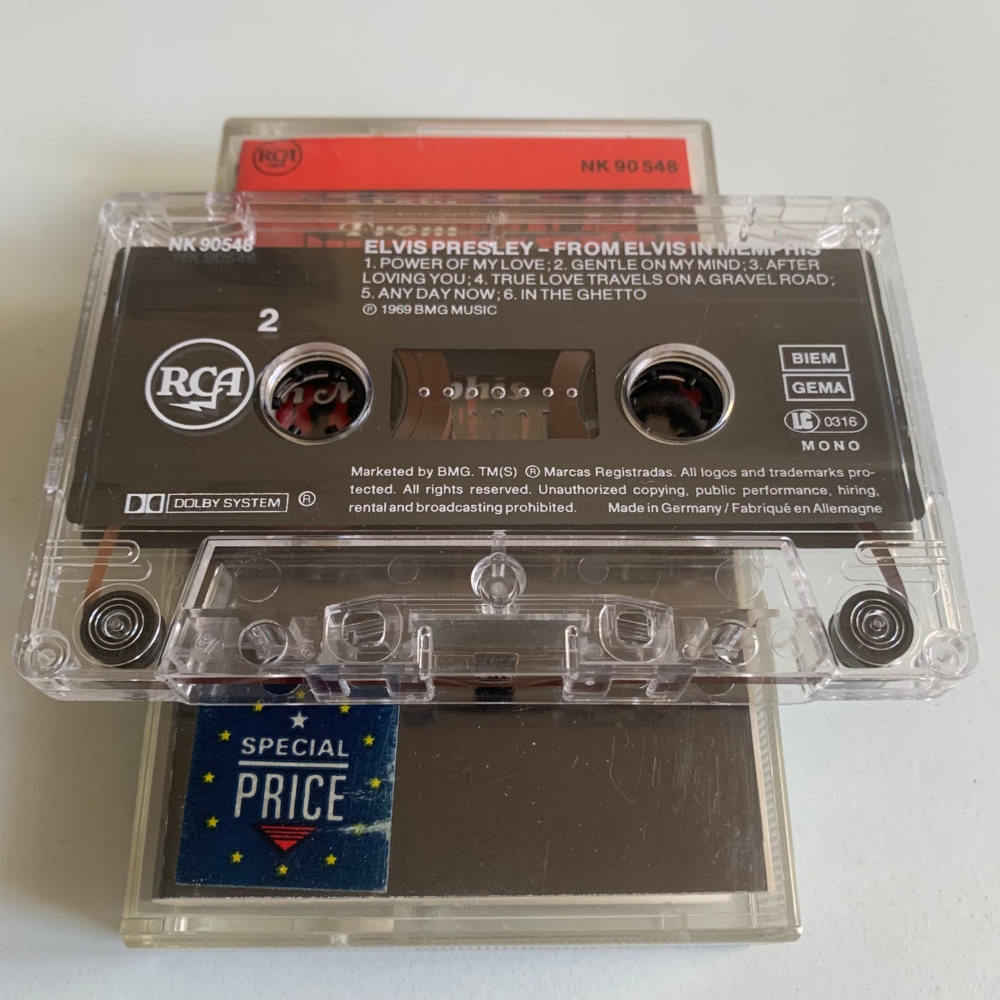 Elvis Presley - From Elvis In Memphis - 1990 Occasion