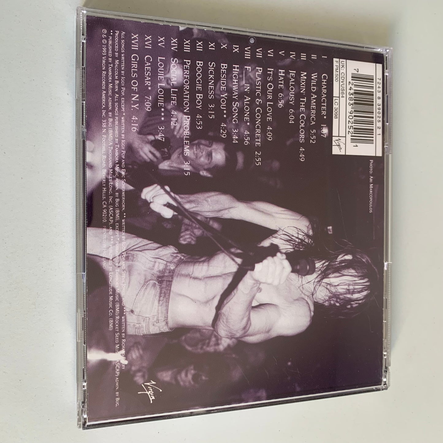 Iggy Pop - American Caesar - 1993 Occasion