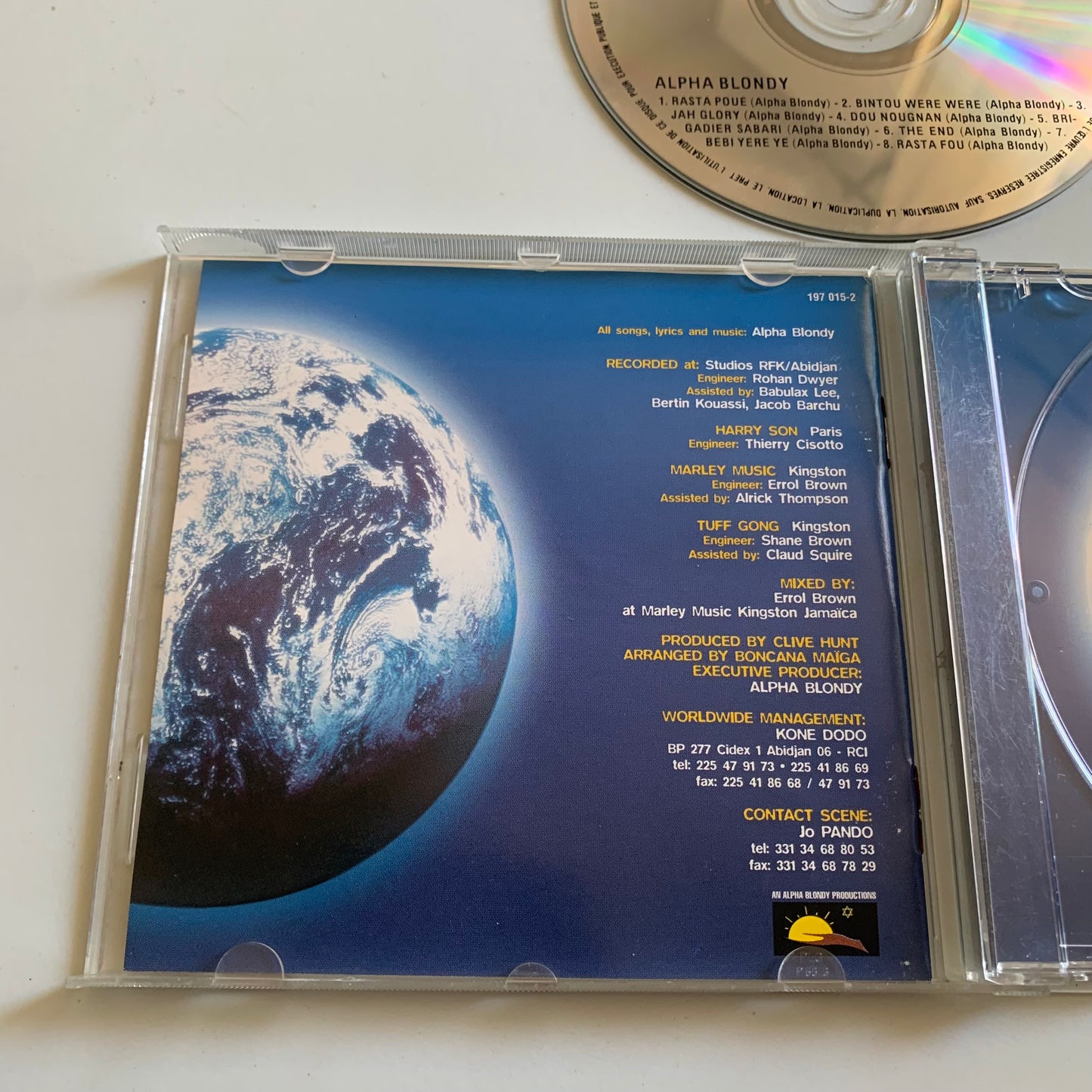 Alpha Blondy - Yitzhak Rabin - 1998 Occasion