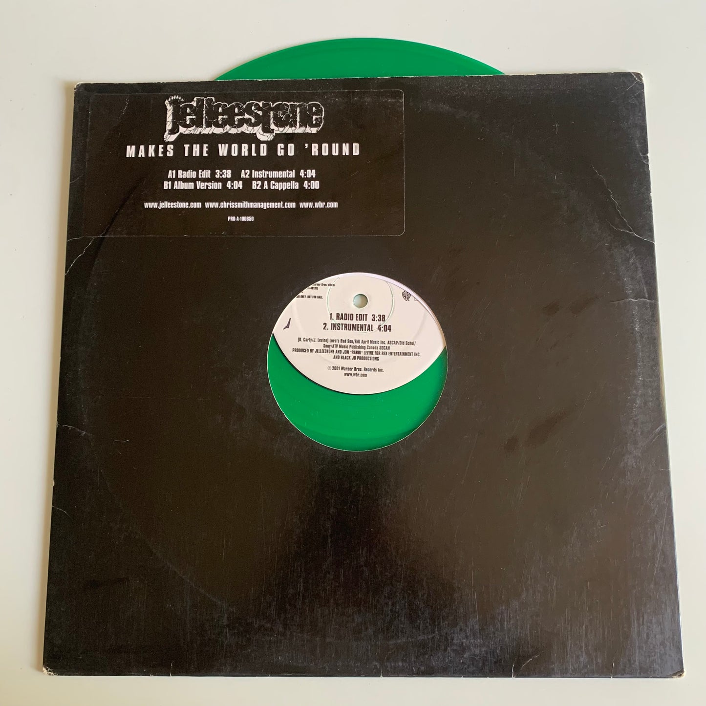 Jelleestone - Makes The World Go 'Round - Promo 2001 Occasion