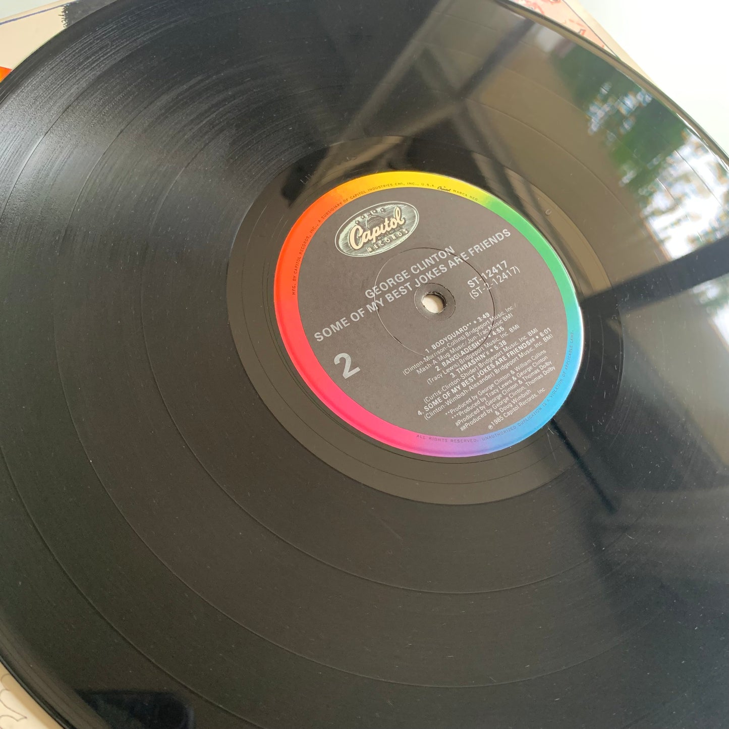 George Clinton - Some Of My Best Jokes Are Friends - LP 1985 Occasion