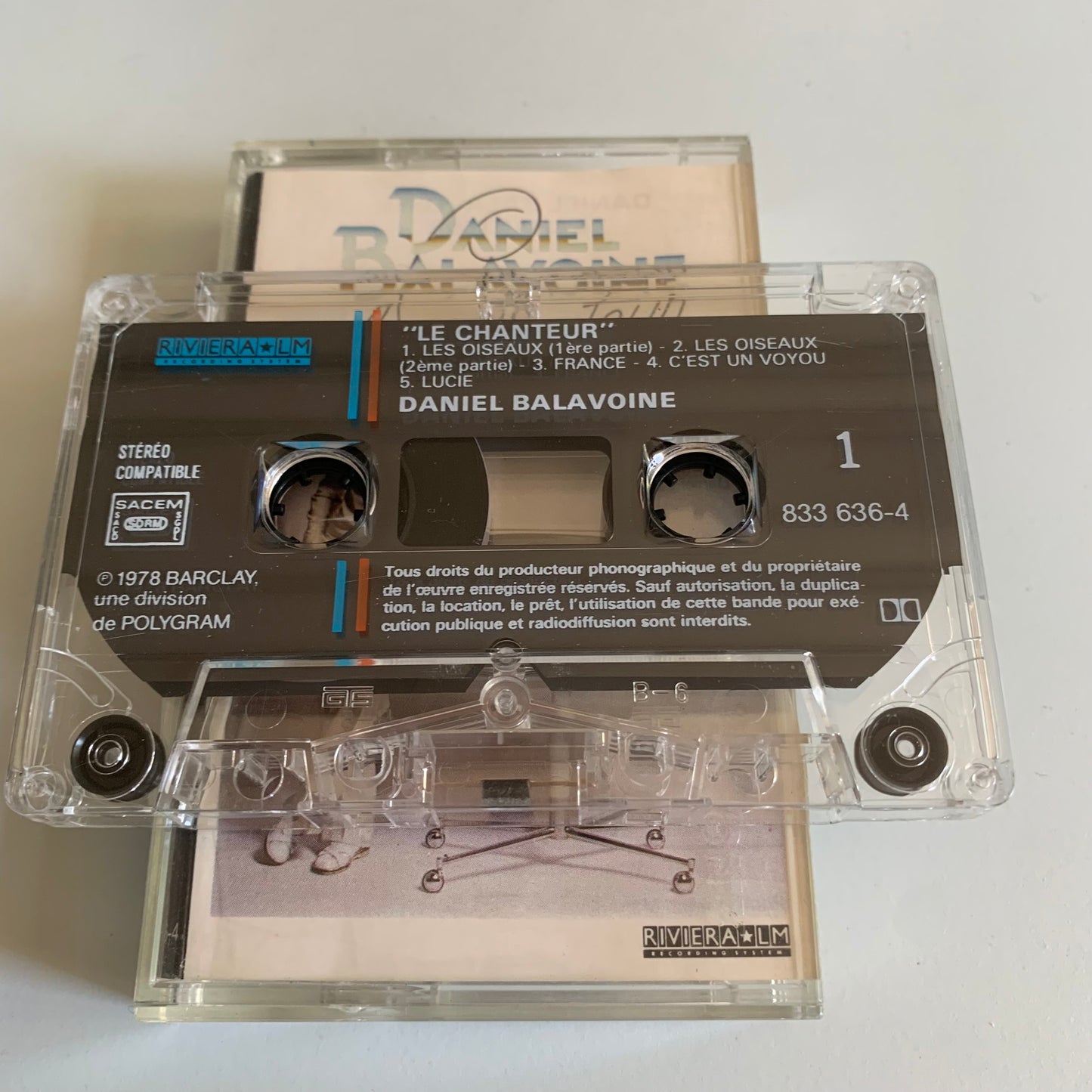 Daniel Balavoine - Le Chanteur - 1989 Occasion
