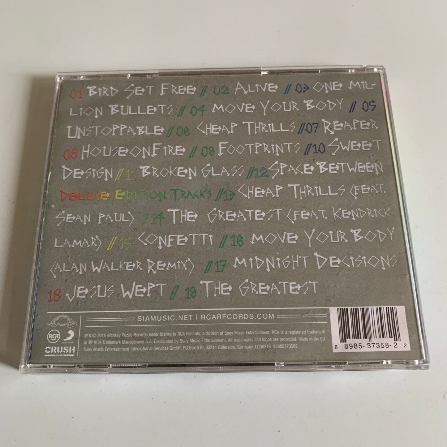 CD - Sia - This Is Acting - 2016 Occasion