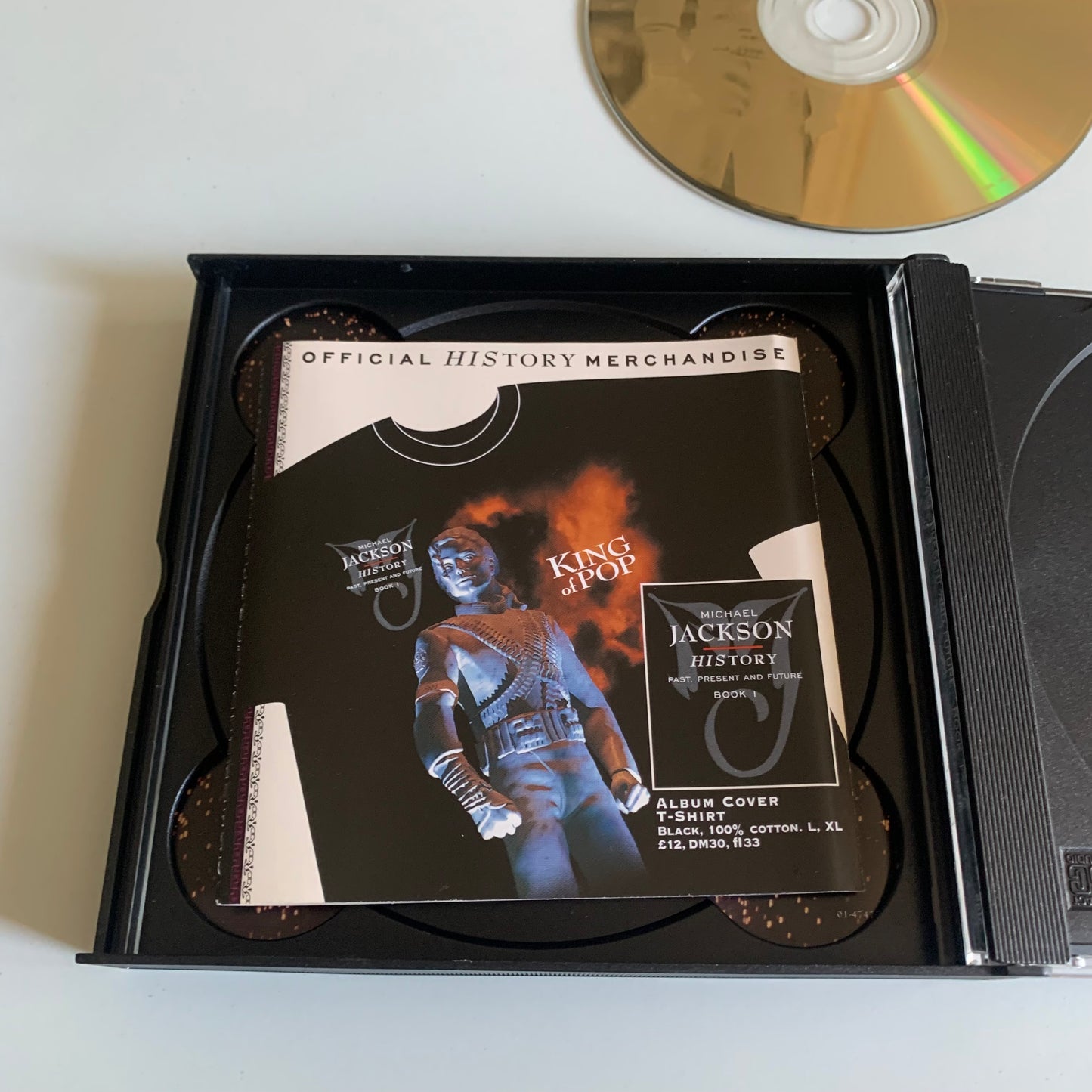 CD - Michael Jackson - History - Past, Present And Future Book I - 1995 Occasion