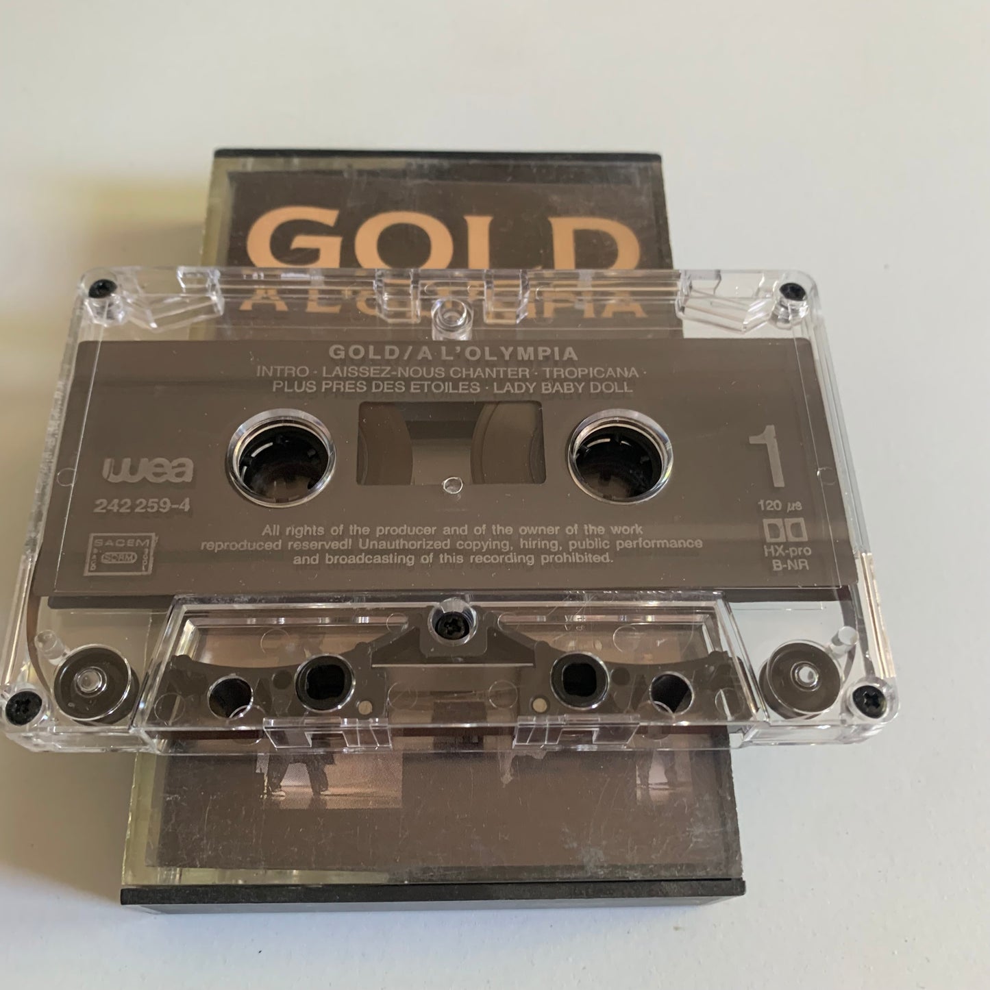 Gold - A L'Olympia - 1987 Occasion