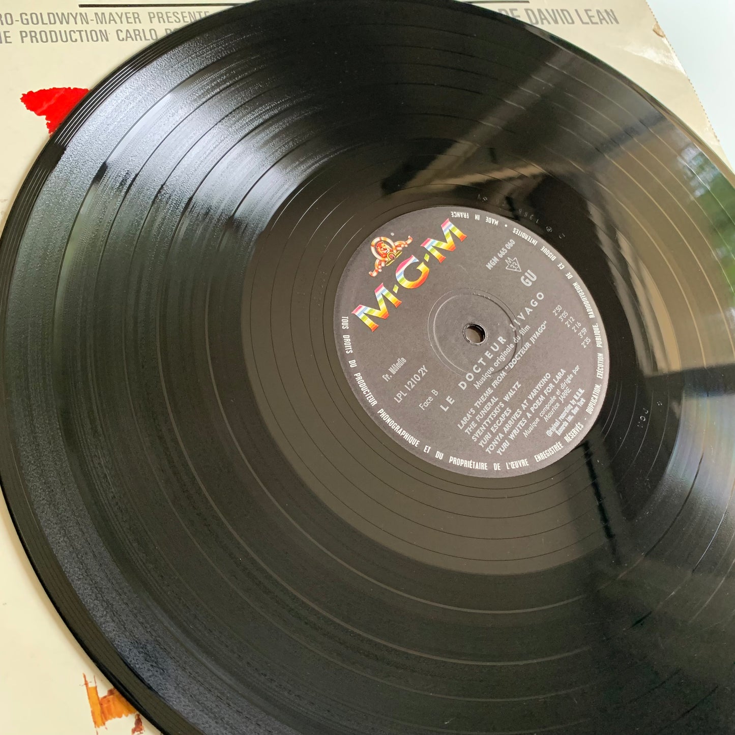 Maurice Jarre - Bande Originale Du Film "Le Docteur Jivago" - LP 1966 Occasion