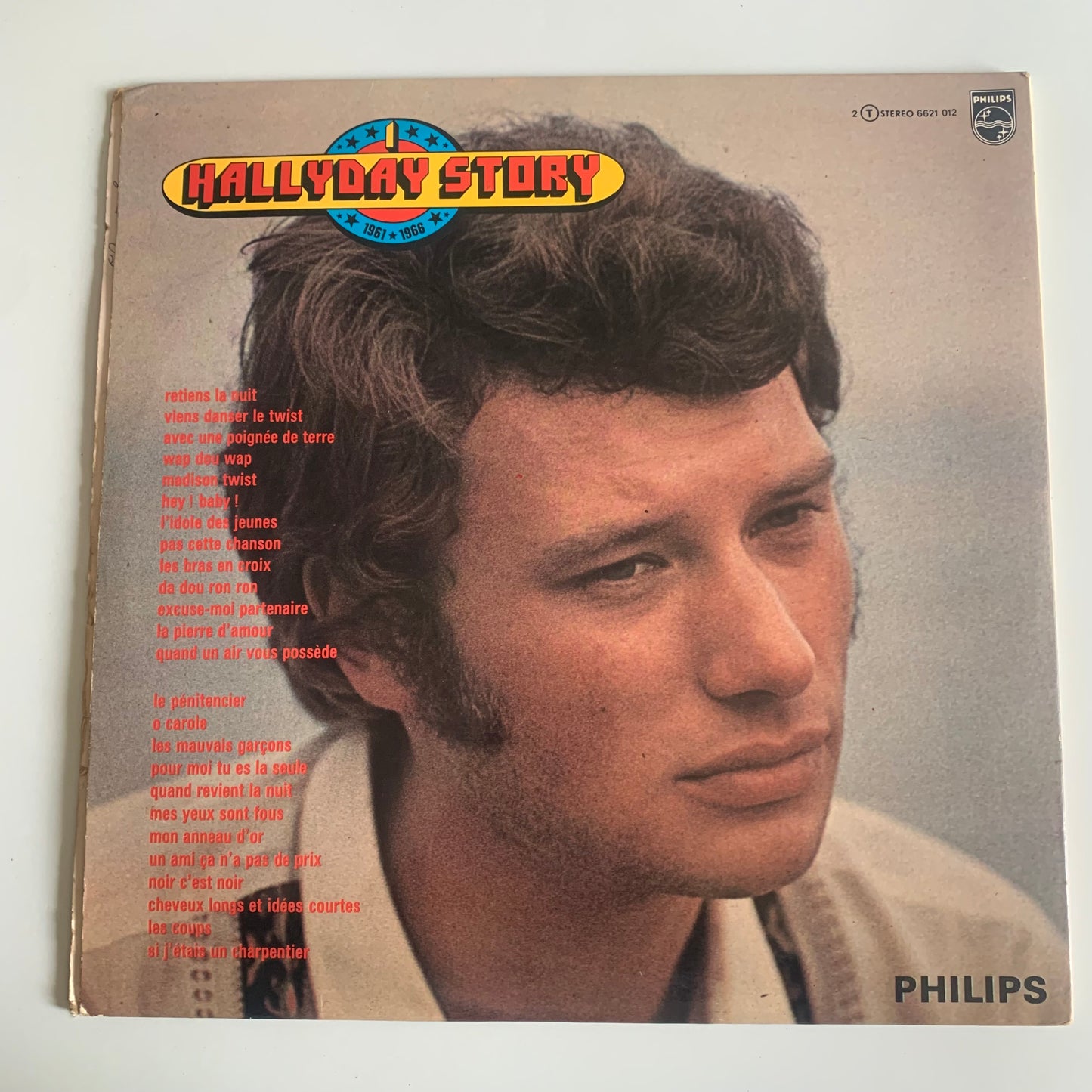 Johnny Hallyday - 1961-1966 - Double LP 1975 Occasion