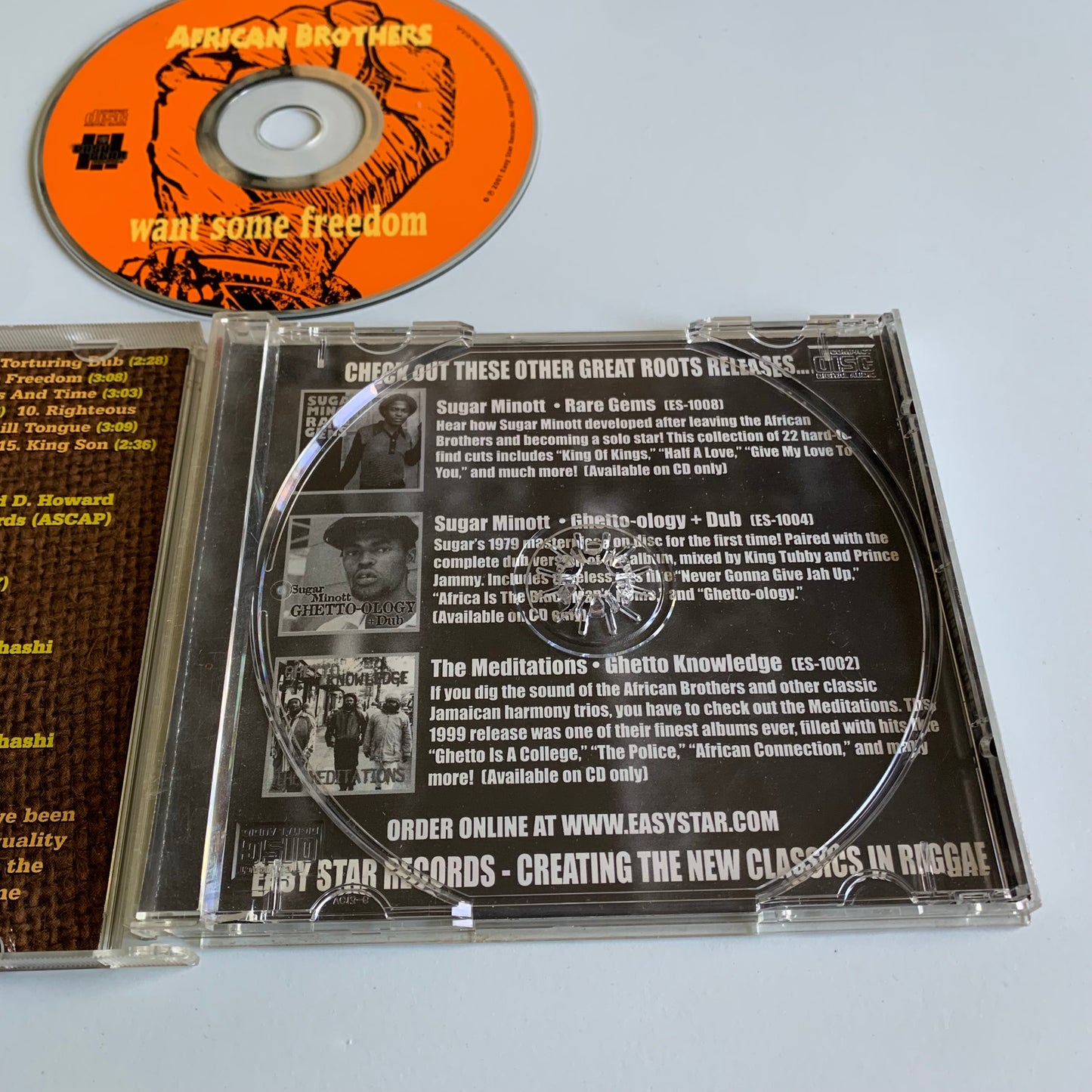 African Brothers - Want Some Freedom 2001 Occasion