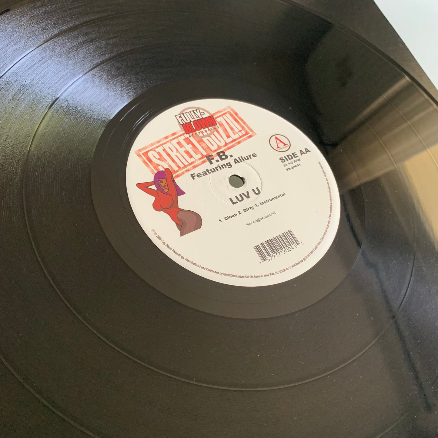 F. B. - Don't Stop / Luv U - Single 2004 Occasion