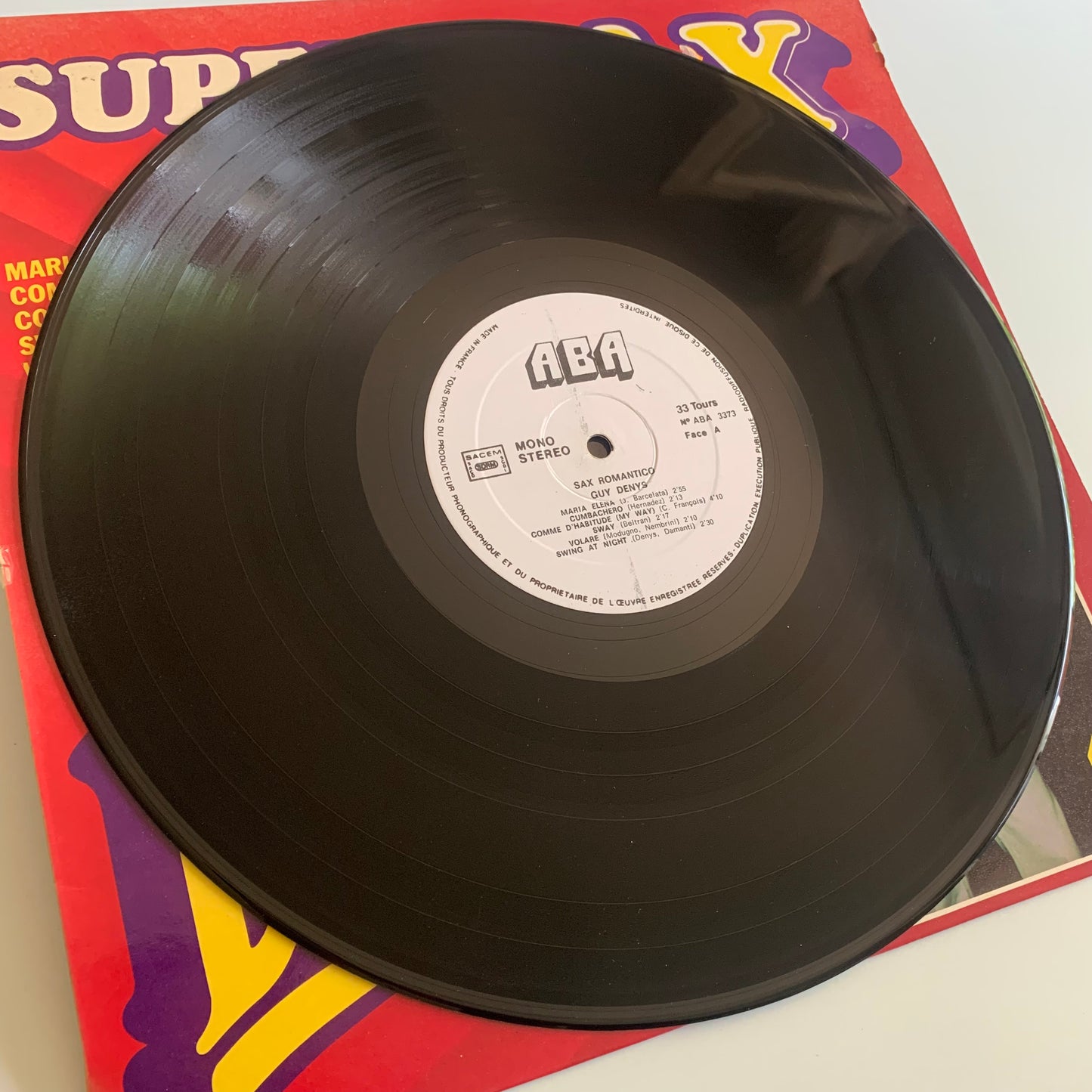 Guy Denys - Super Sax - Sax Romantico - LP Occasion