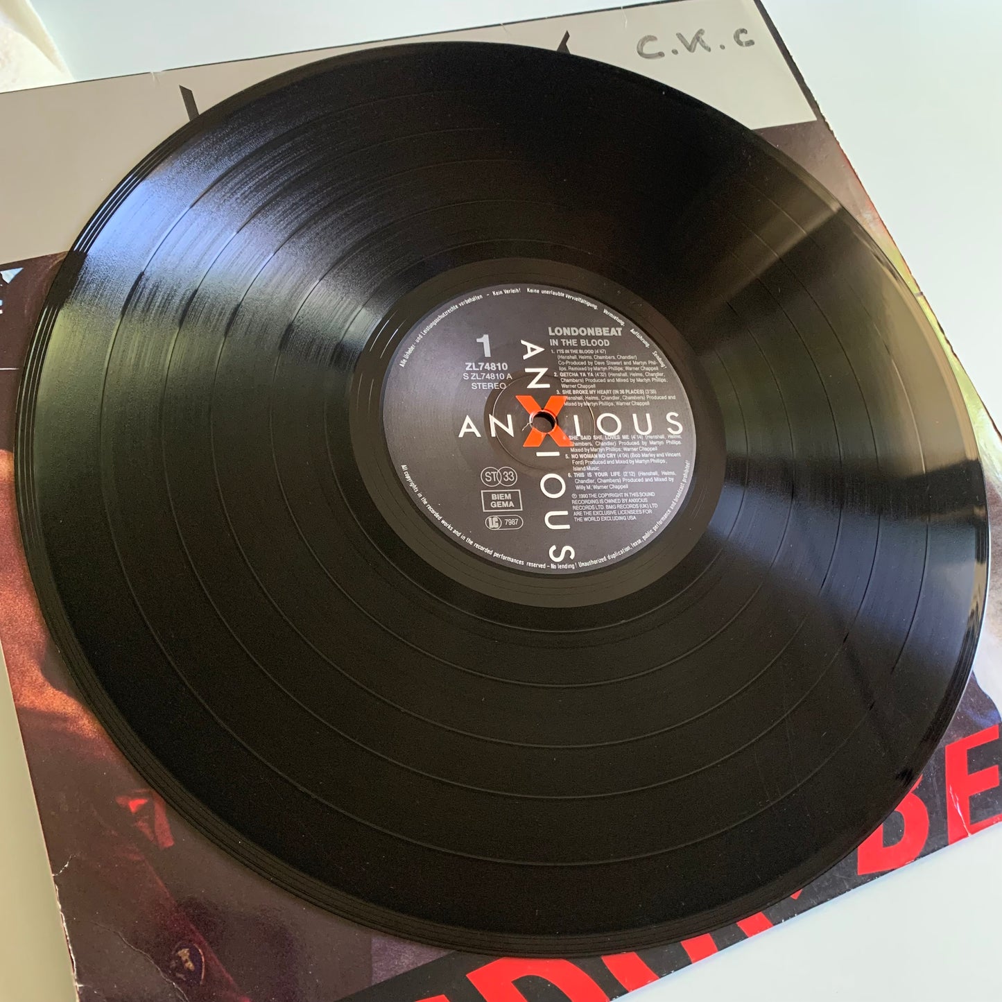 Londonbeat - In The Blood - LP 1990 Occasion