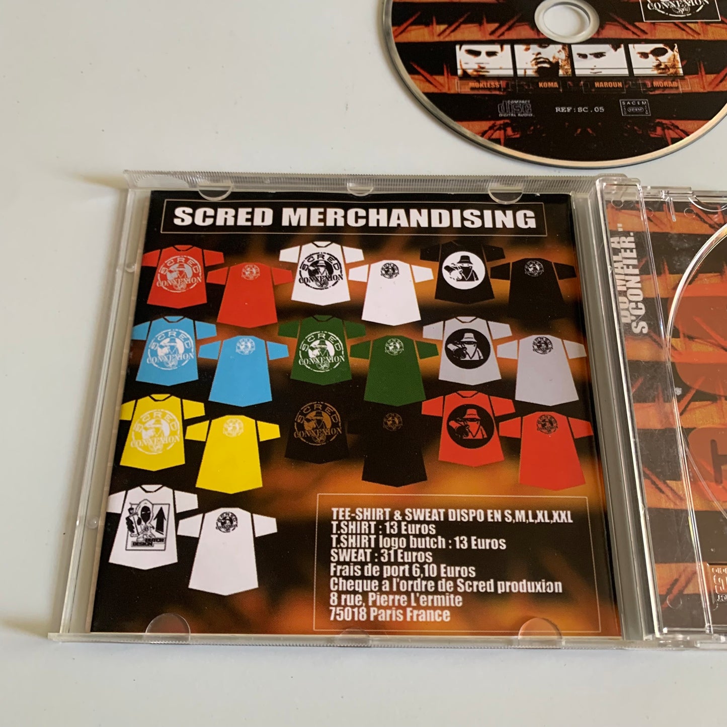 CD - Scred Connexion - Du Mal A S’Confier - 2002 Occasion