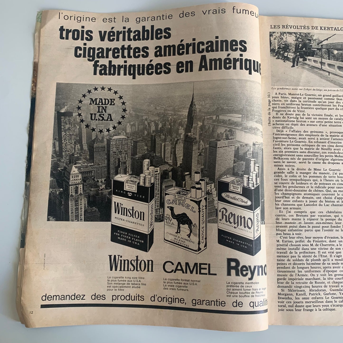 Johnny Hallyday - Paris Match - Numéro 693 / 21 juillet 1962