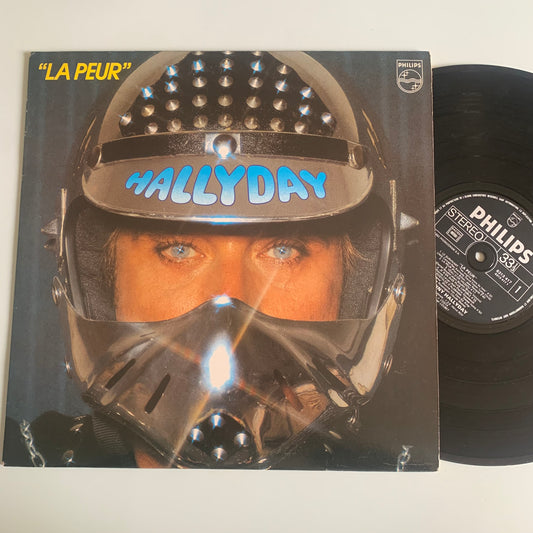 Johnny Hallyday - La Peur - LP 1982 Occasion