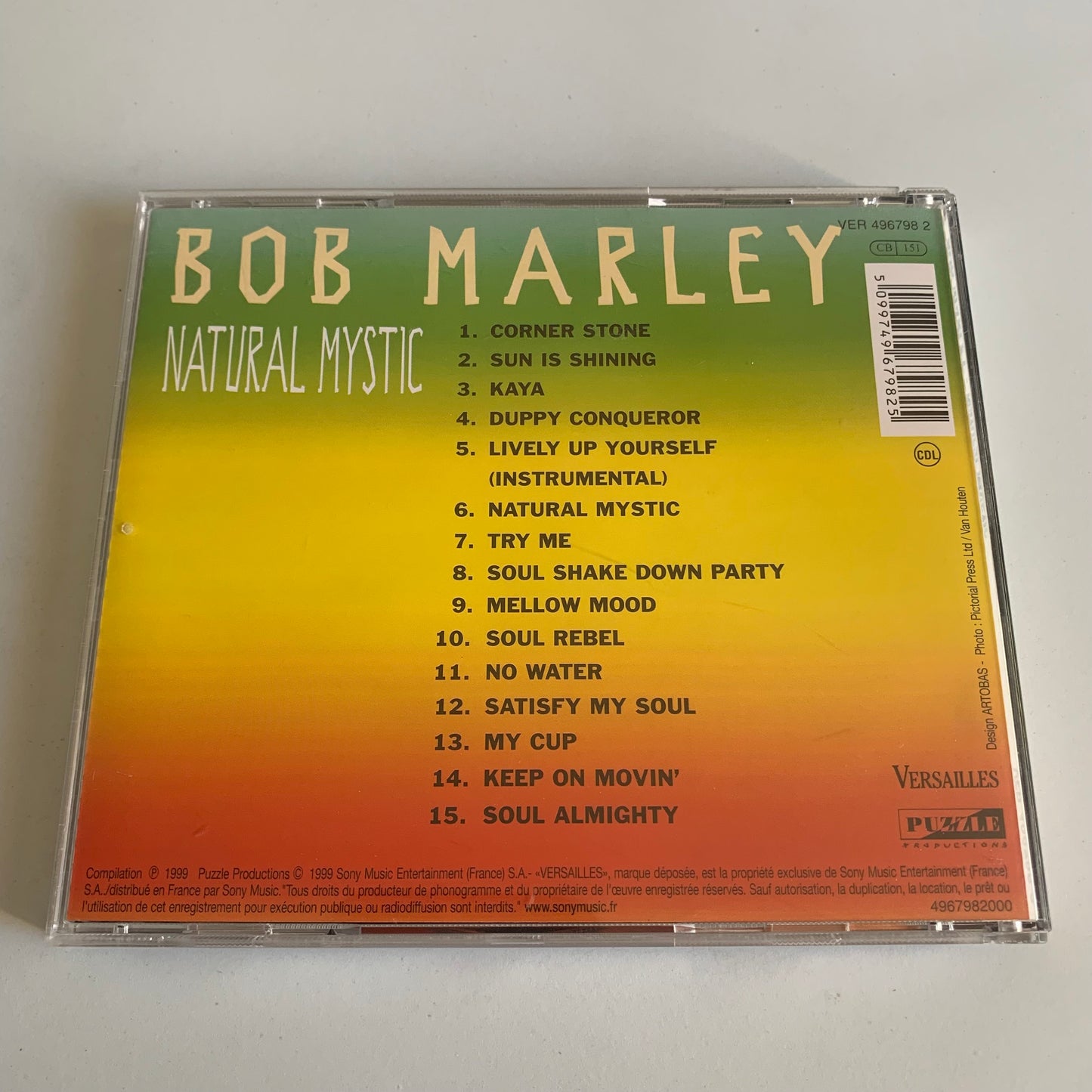 Bob Marley - Natural Mystic - 1999 Occasion