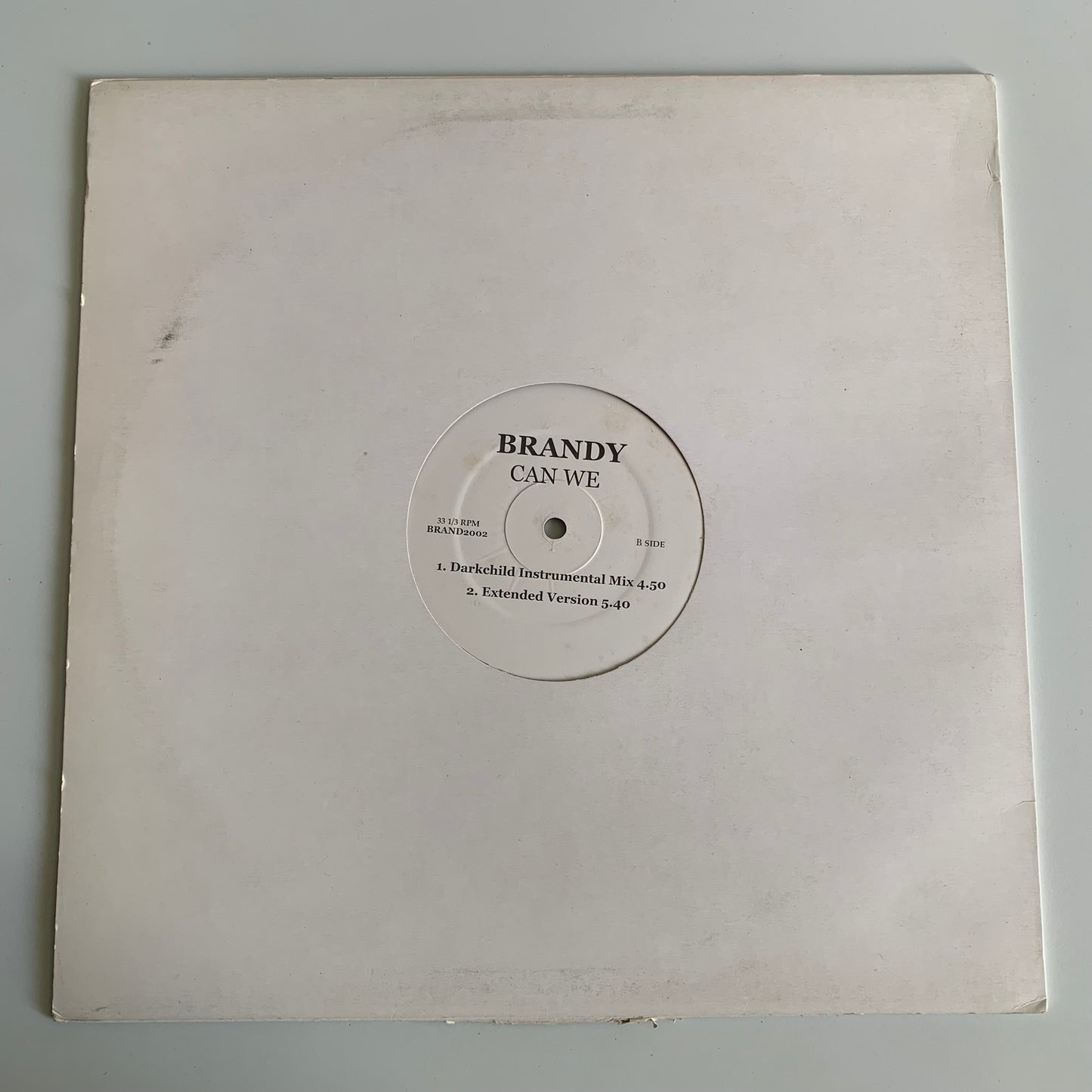 Brandy - Can We - 12” 2002 Occasion