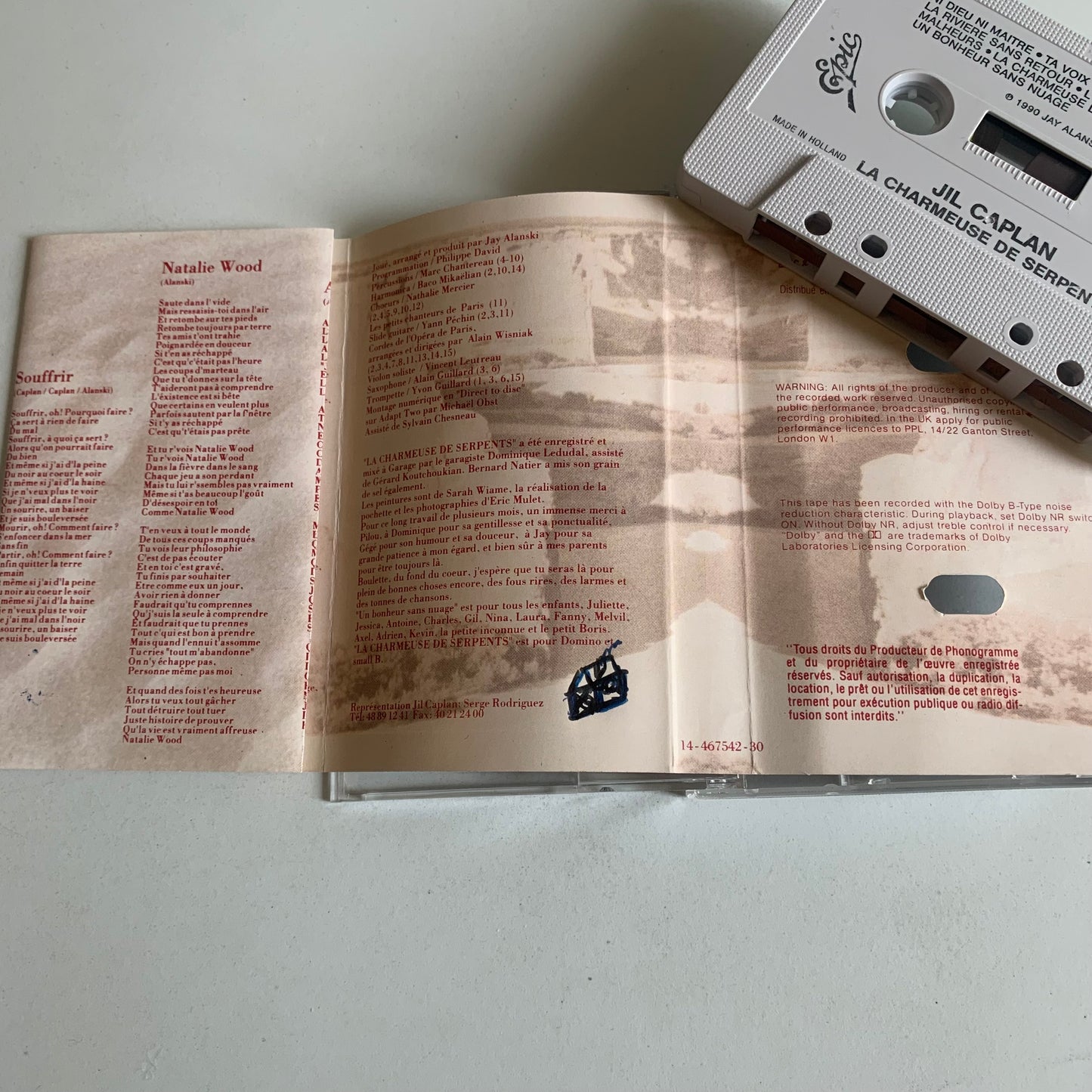 Jil Caplan - La Charmeuse De Serpents - 1990 Occasion