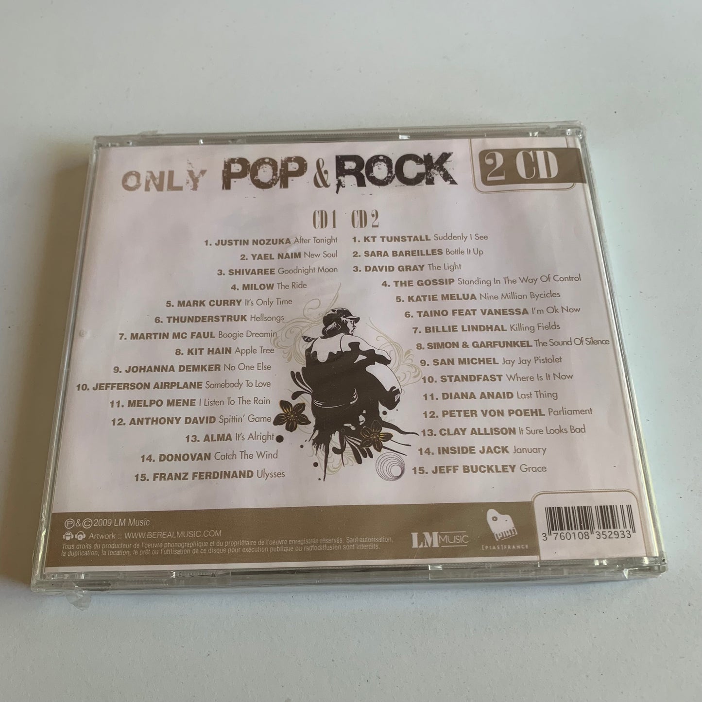 Variétés Compilation - Only Pop & Rock - 2009 Neuf sous Blister