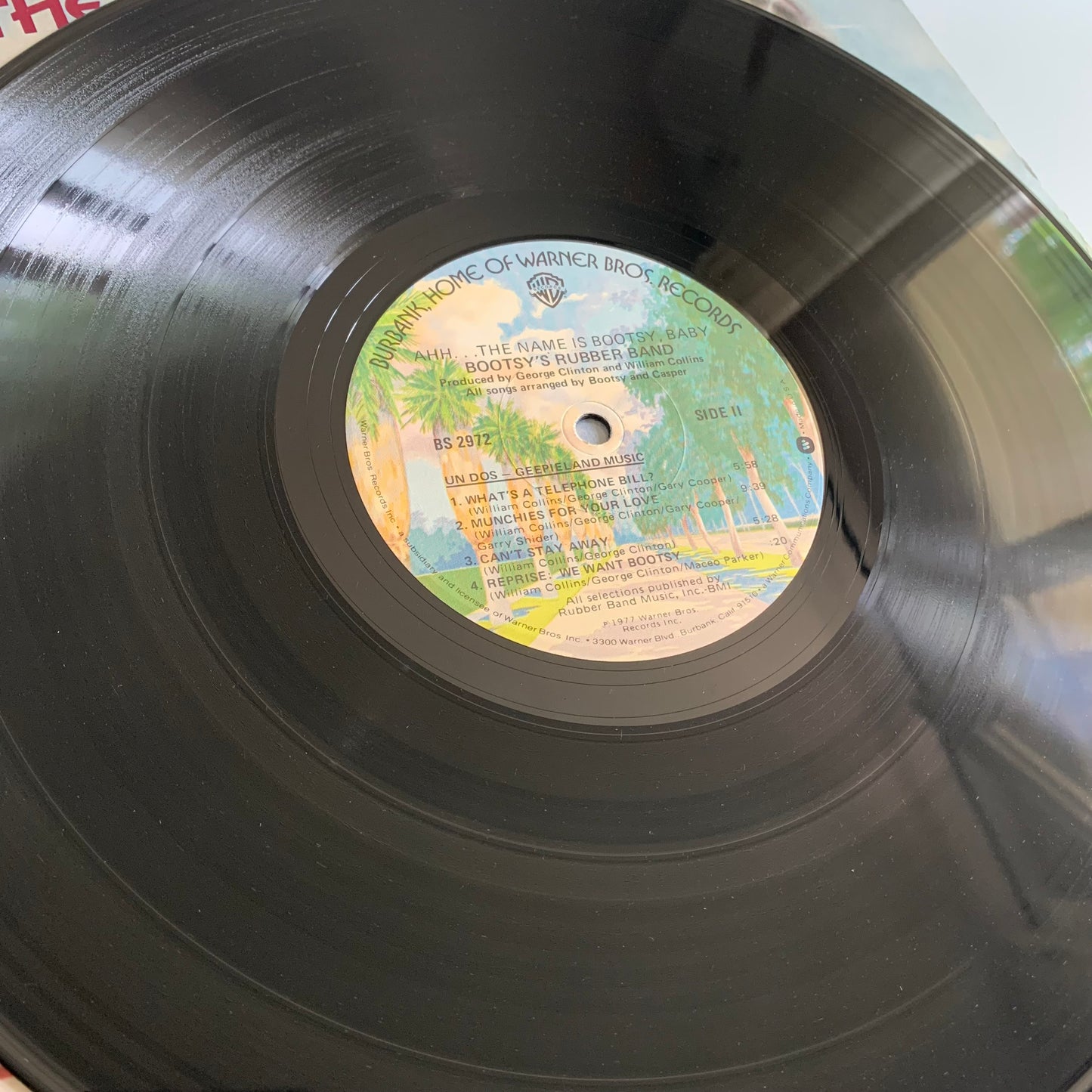 Bootsy's Rubber Band - Ahh...The Name Is Bootsy, Baby! - LP 1977 Occasion
