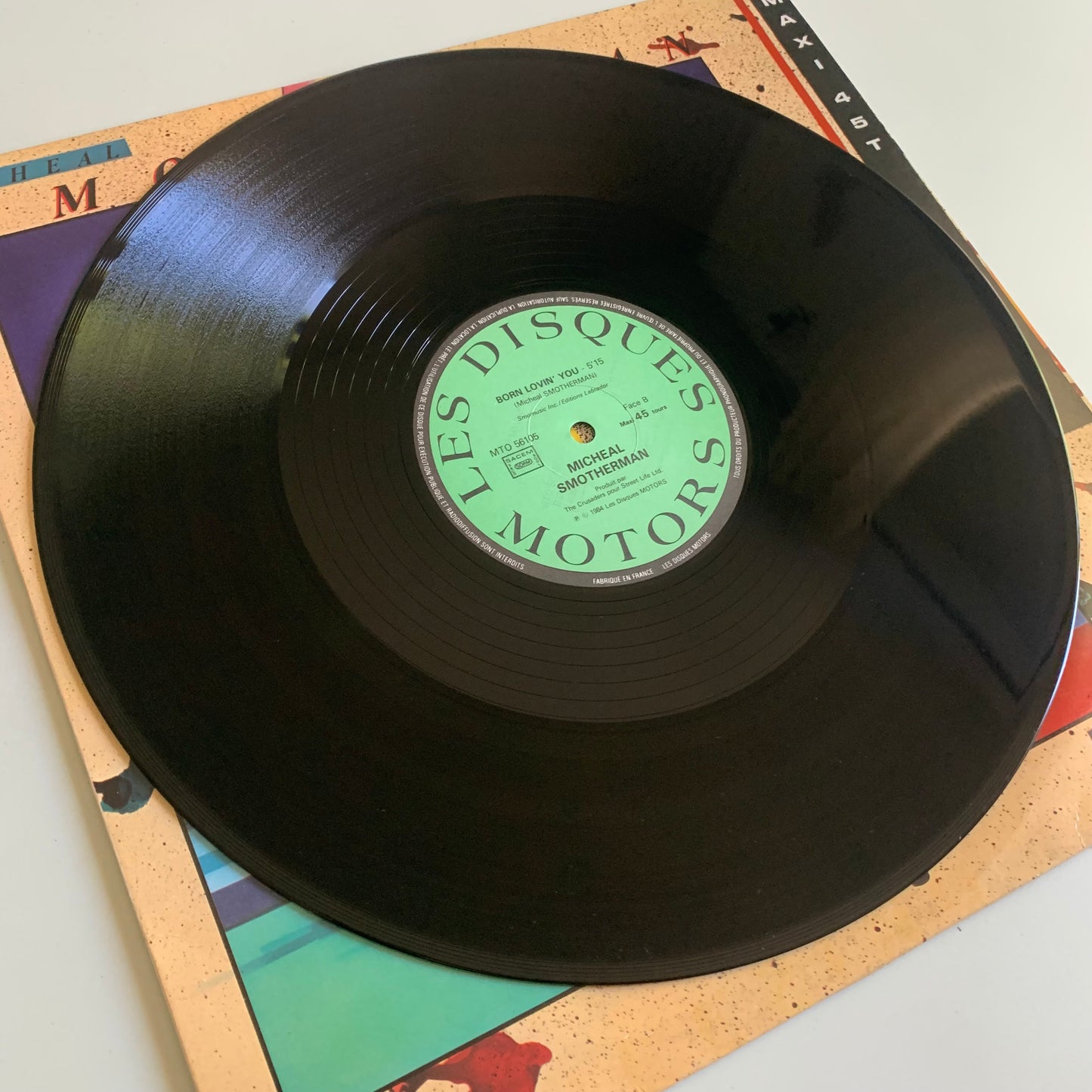 Micheal Smotherman - Freezin' - Maxi 45t. 1984 Occasion