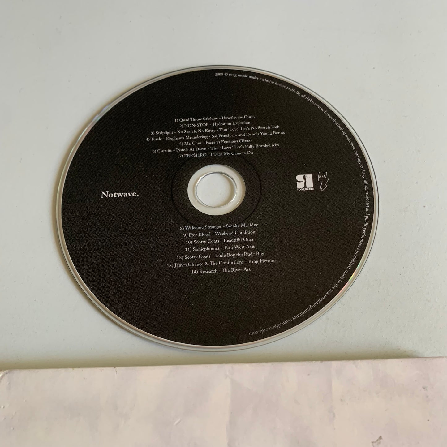 CD - Variétés Compilation - Notwave - 2008 Occasion