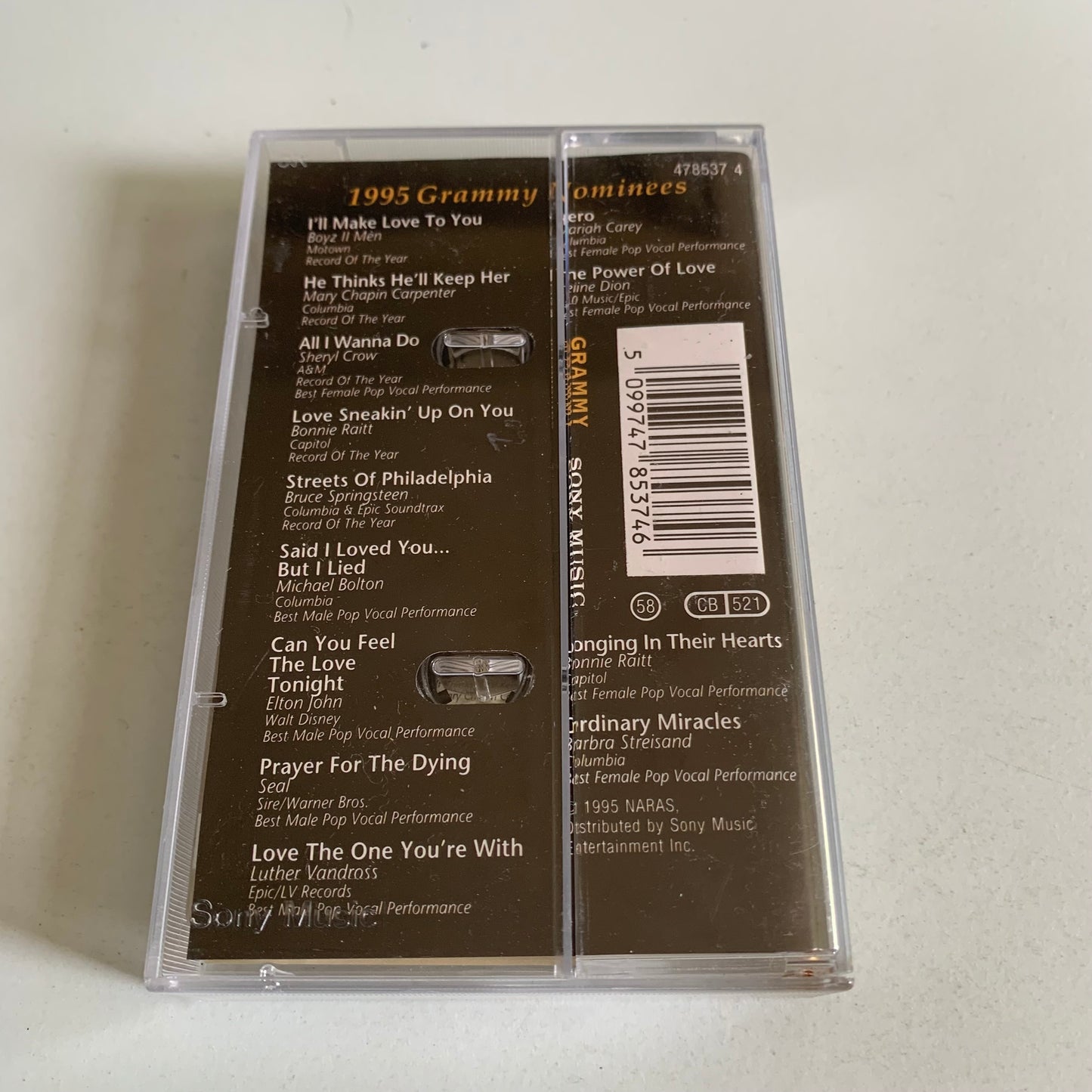 Variétés Compilation - 1995 Grammy Nominees - 1995 Occasion