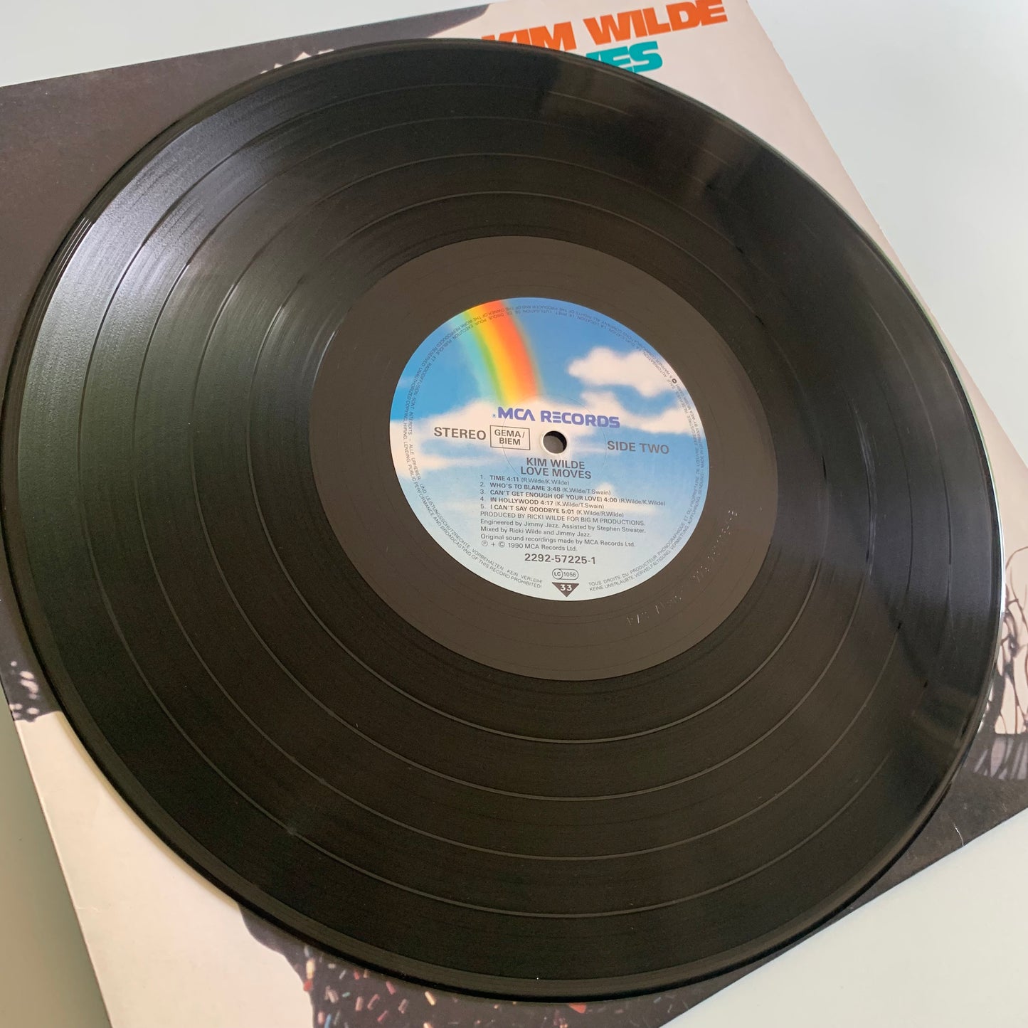 Kim Wilde - Love Moves - LP 1990 Occasion