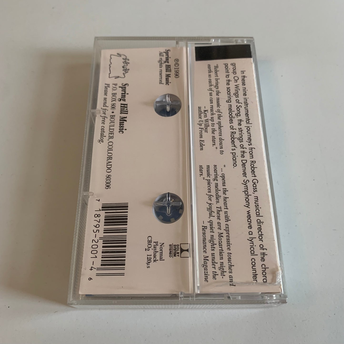 Robert Gass - Pilgrimage - For Piano And Strings - 1990 Occasion