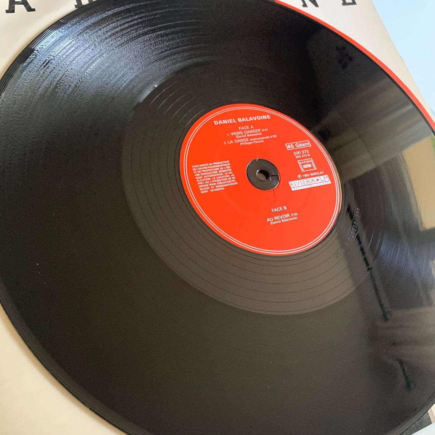 Daniel Balavoine - Vendeurs De Larmes - Double LP 1982 Occasion