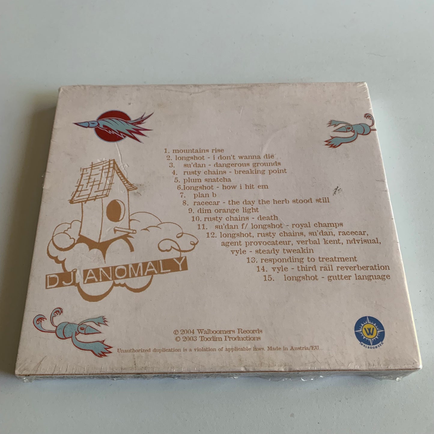 DJ Anomaly - Mountains Rise - 2003 Neuf sous Blister