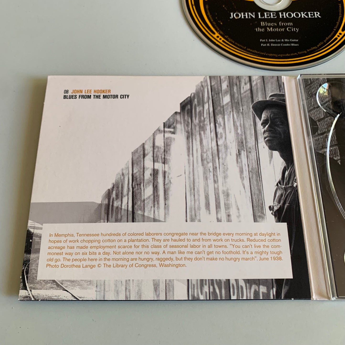 John Lee Hooker - Blues From The Motor City - 2004 Occasion