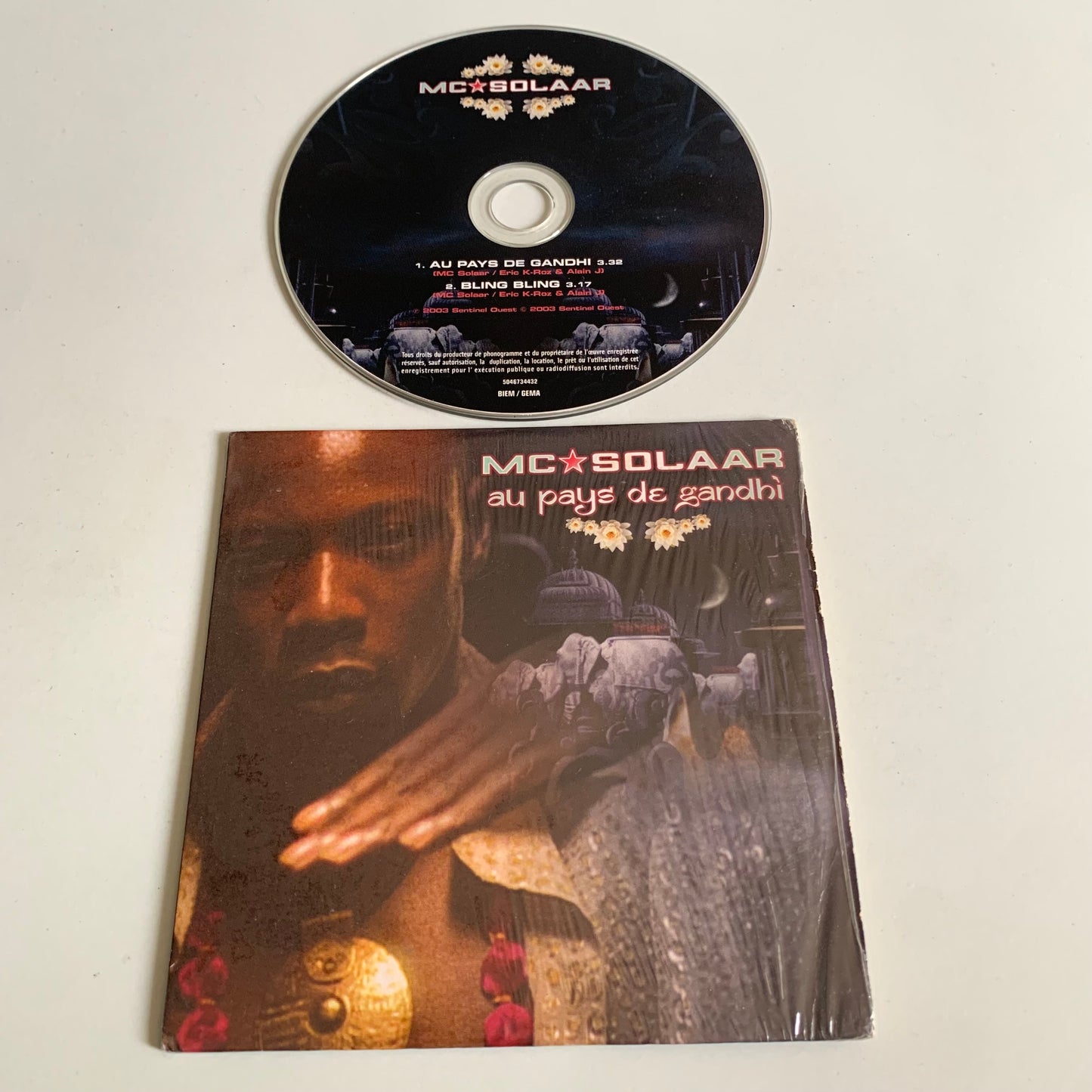 CD - MC Solaar - Au Pays De Gandhi - Single 2003 Occasion