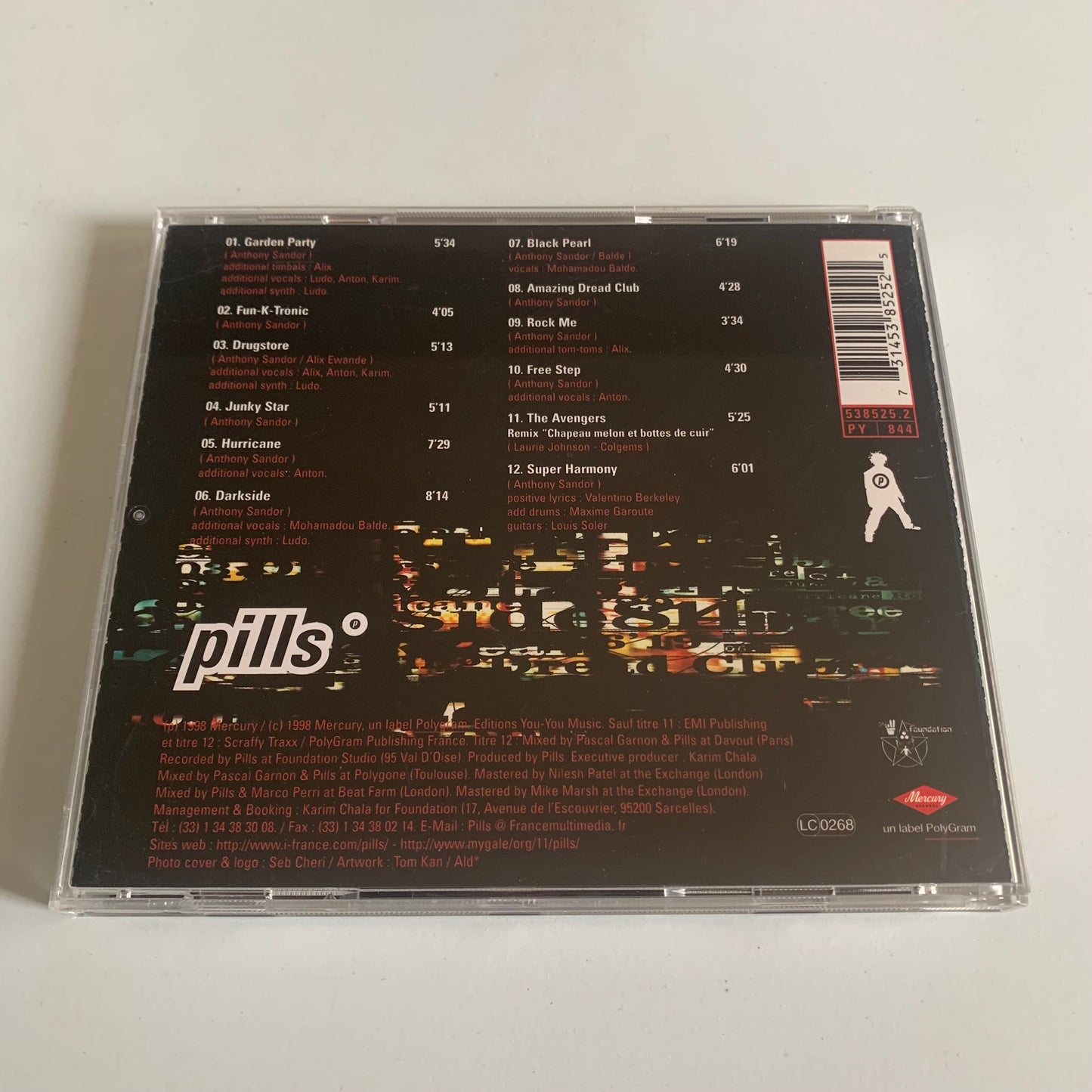 CD - Pills - Electrocaïne - 1998 Occasion