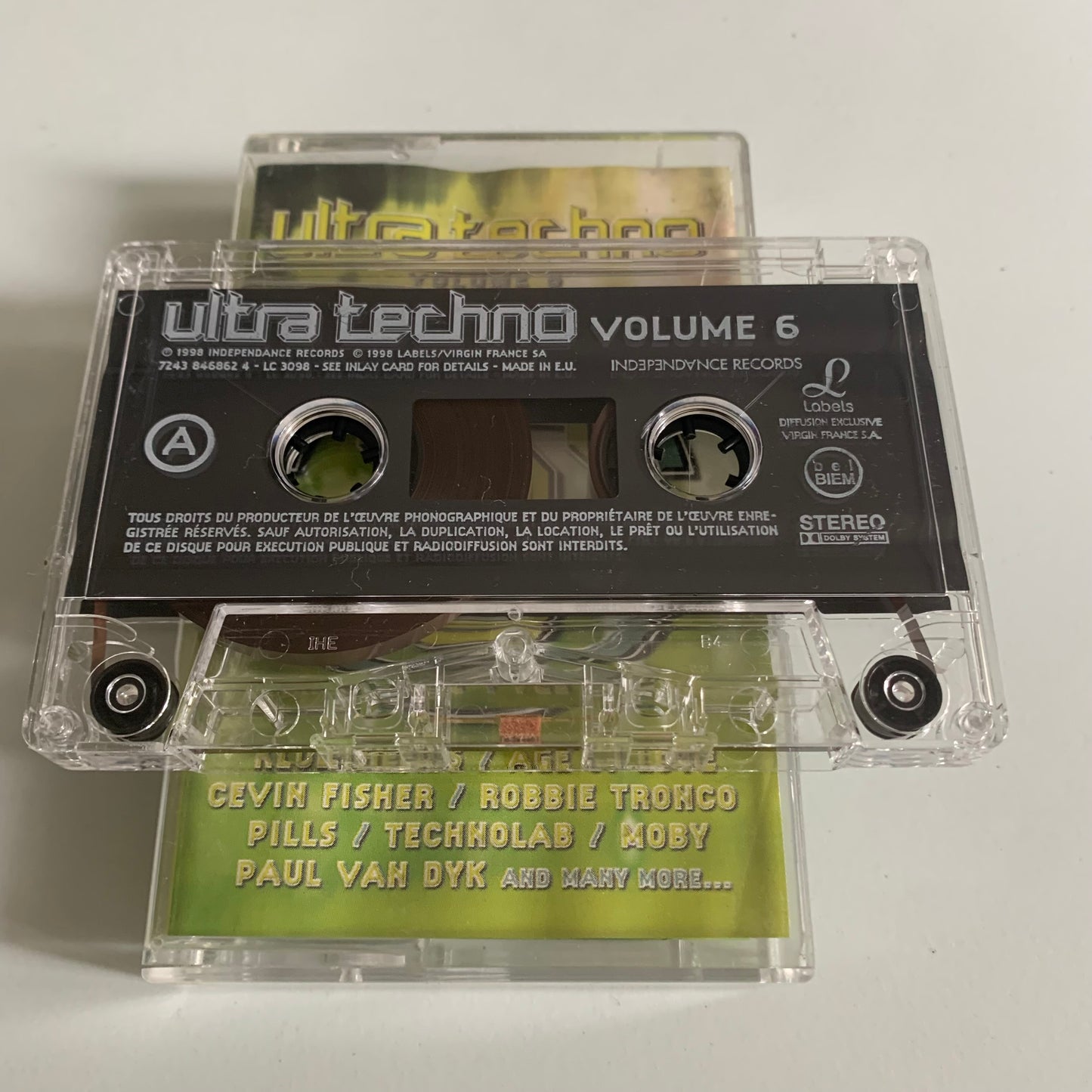Variétés Compilation - Ultra Techno Volume 6 - 1998 Occasion