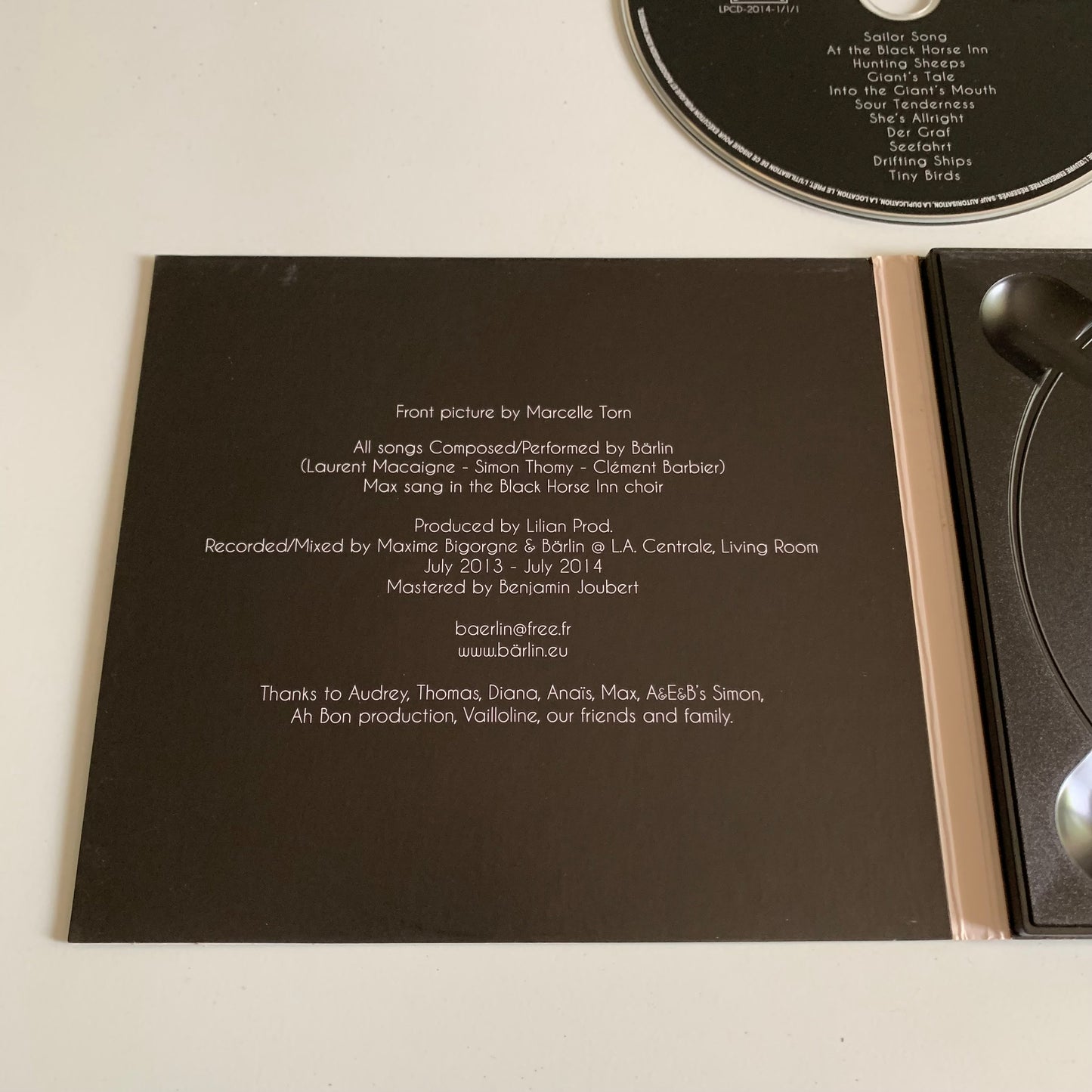 CD - Bärlin - Emerald Sky - 2014 Occasion