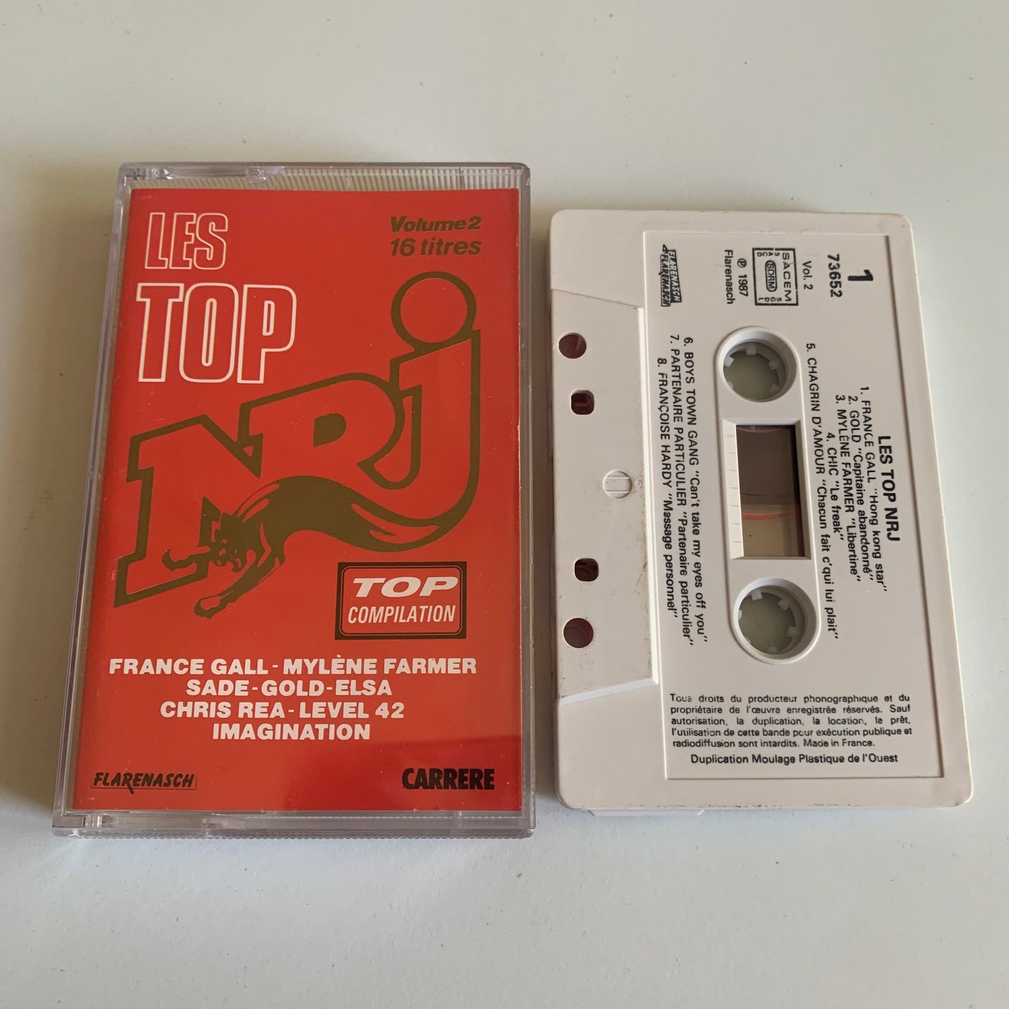 Variétés Compilation - Les TOP NRJ. Volume 2 - 1987 Occasion
