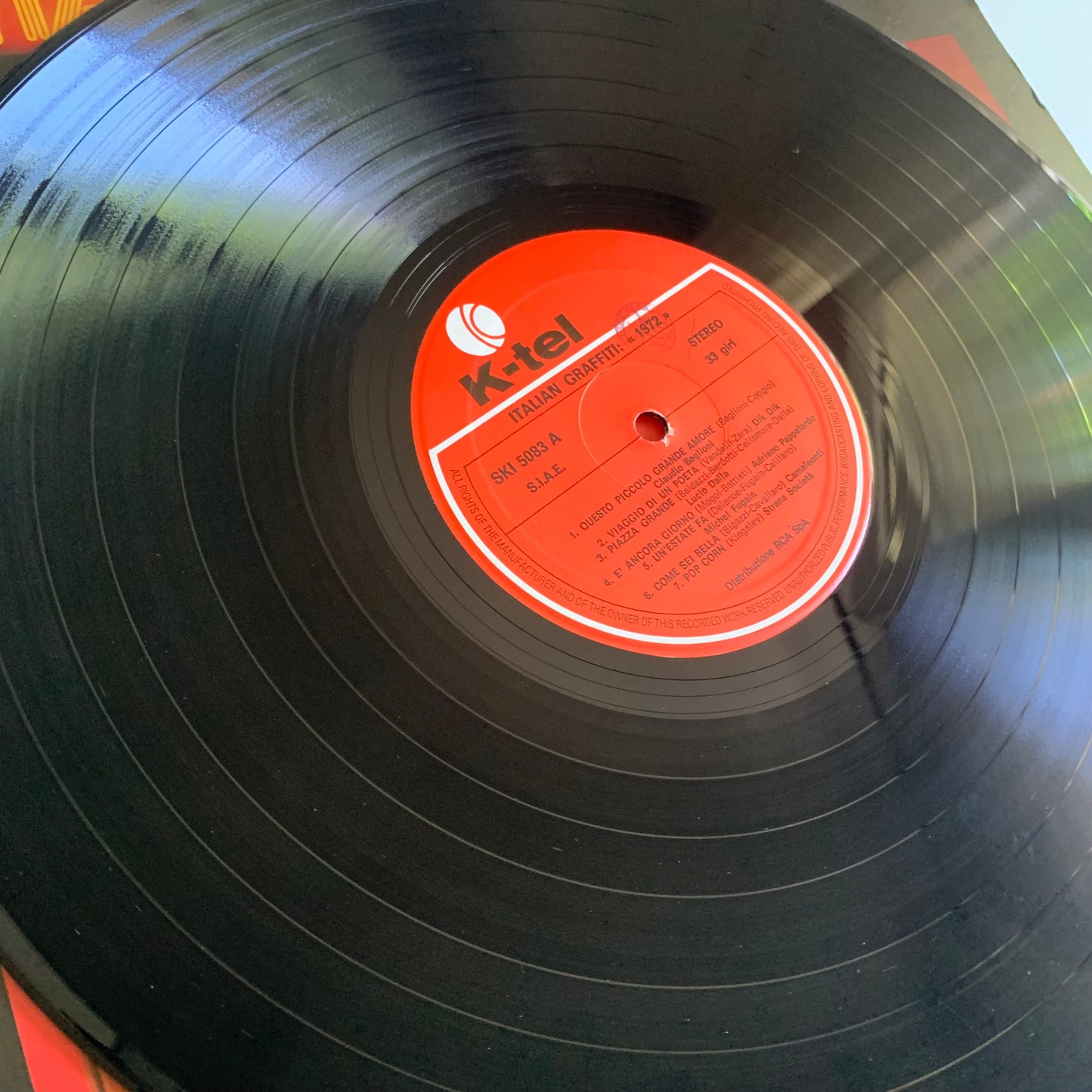 Variétés Compilation - Italian Graffiti 1972 - LP Occasion